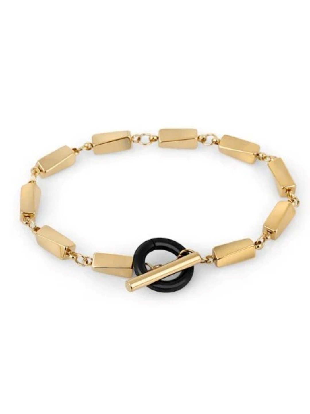 

SANTA BARBARA POLO & RACQUET CLUB Women Gold-Plated Link Bracelet