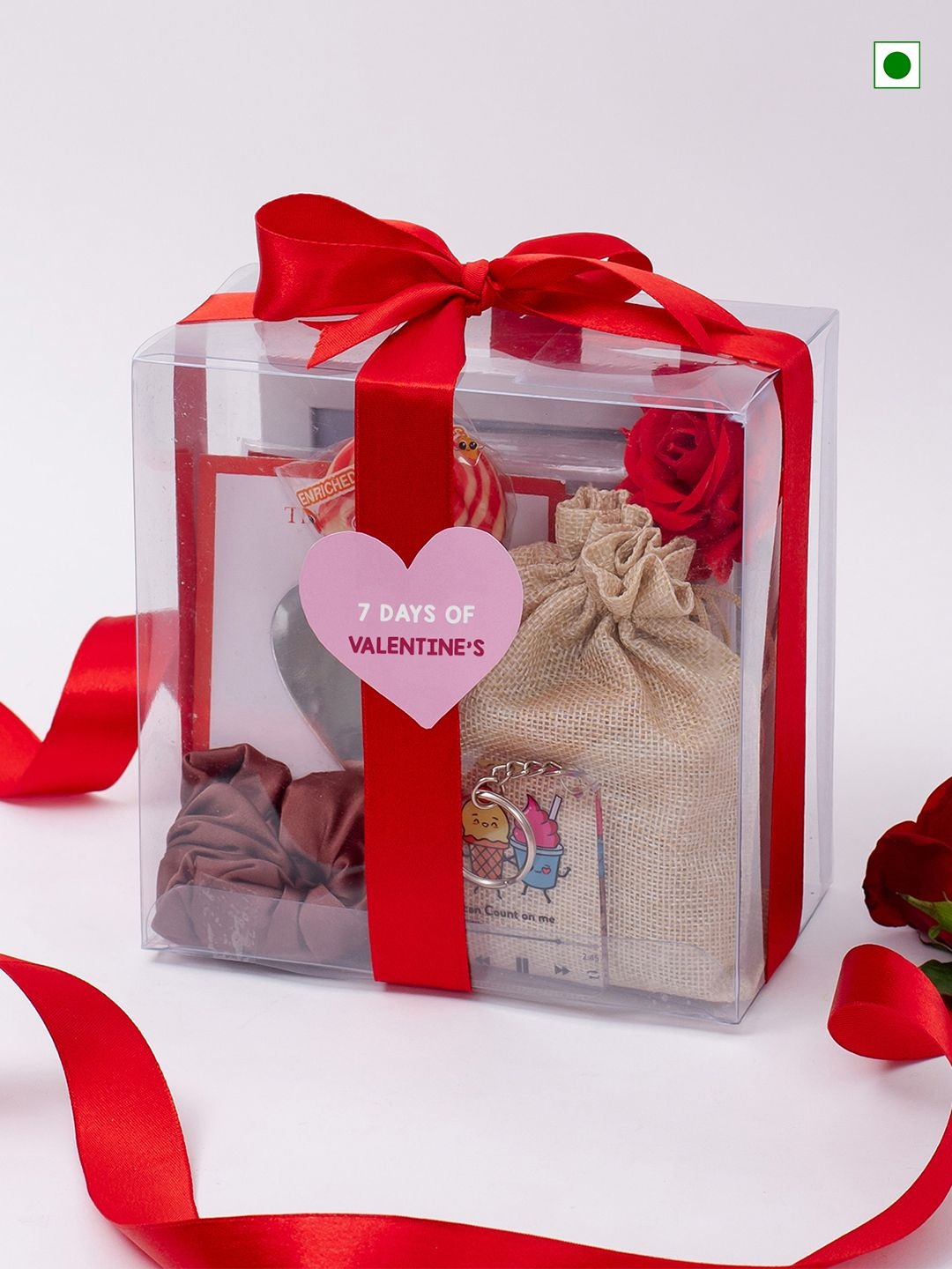 

Confetti Gifts Set of 7 Assorted Valentines Gift Set, Multi