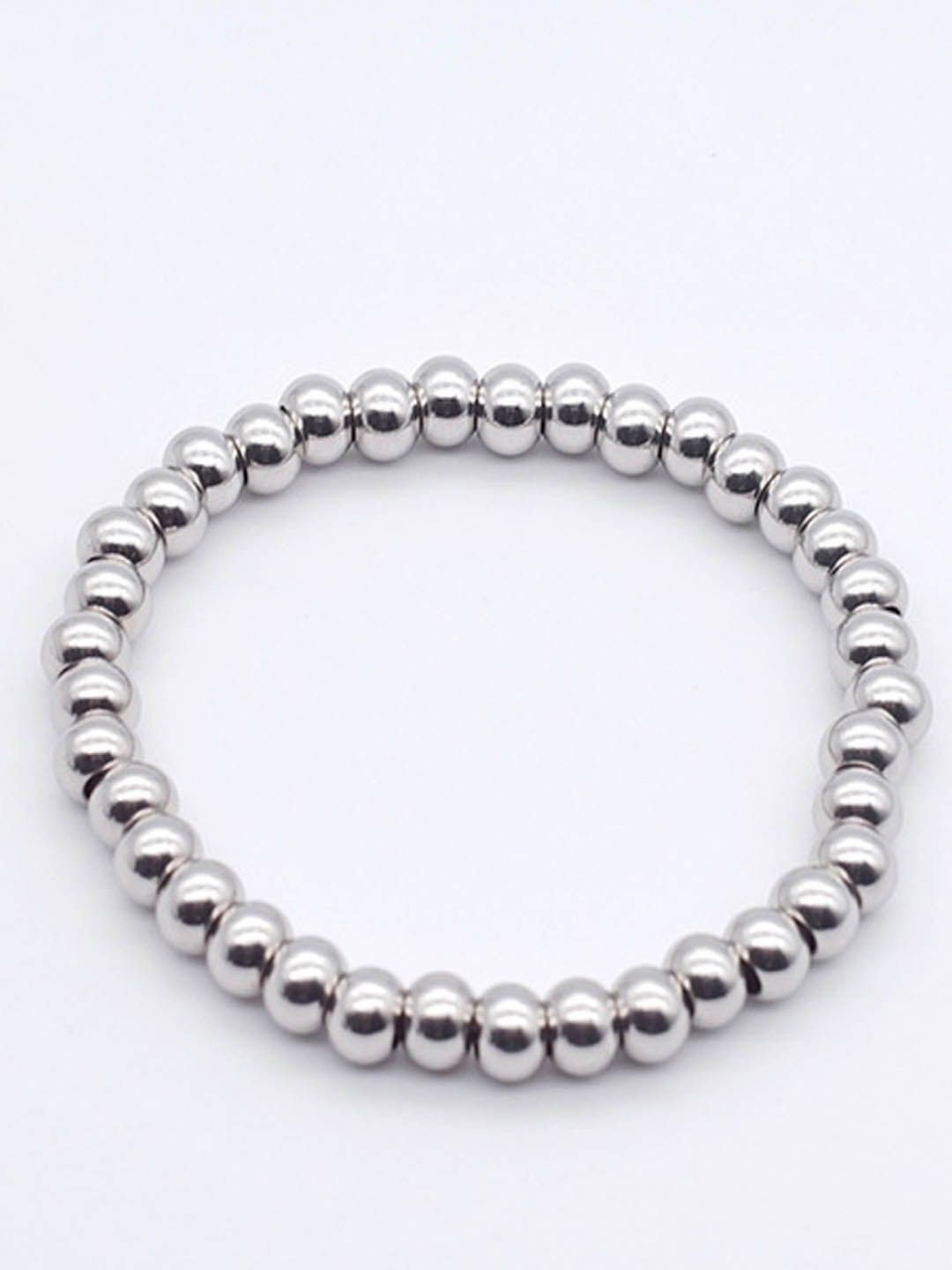 

StyleCast Silver-Toned Elegant Elasticated Bracelet