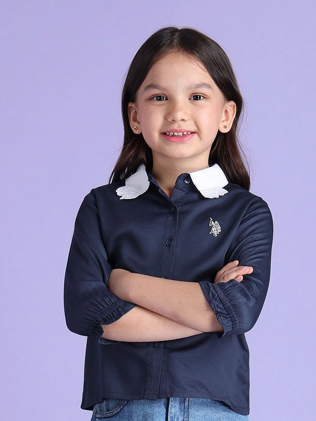 

U.S. Polo Assn. Kids Cotton Top, Blue