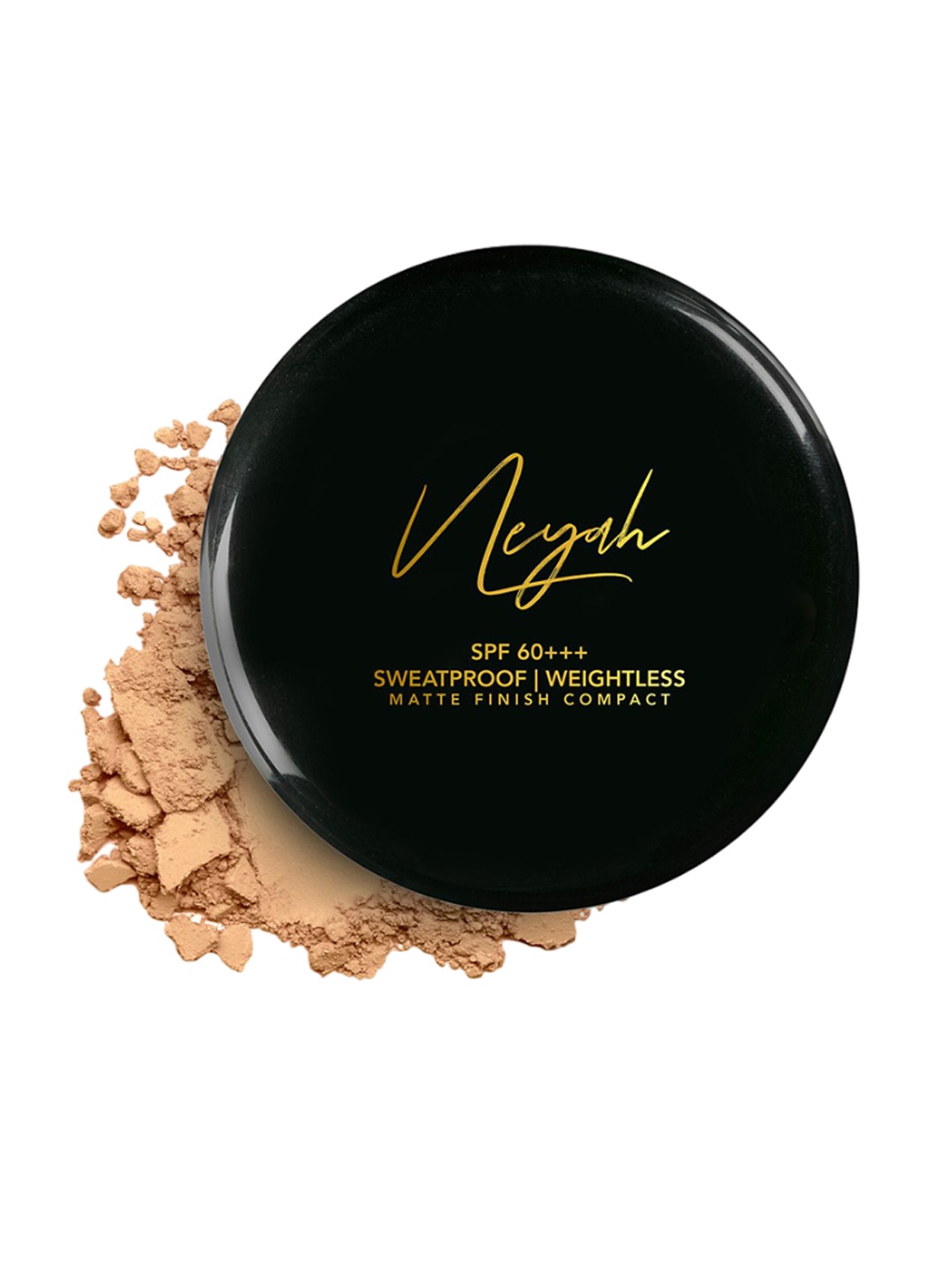 

Neyah Matte Finish SPF 60 Sweatproof & Waterproof Compact 10g - Sunburst 03, Beige