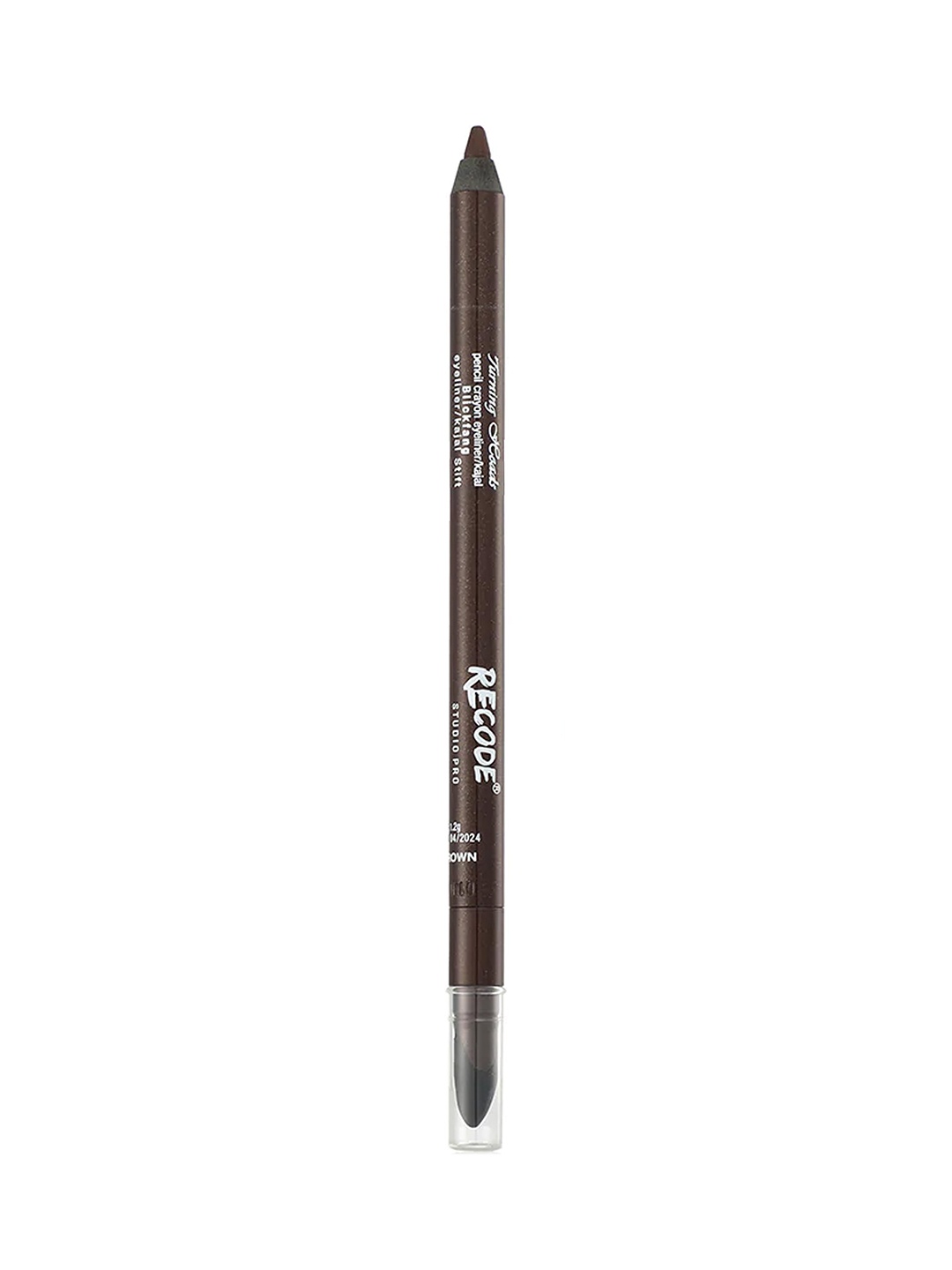 

Recode Studio Pro Turning Heads Crayon Gel Eyeliner Cum Kajal Pencil 1.20 g-Epic Brown 03