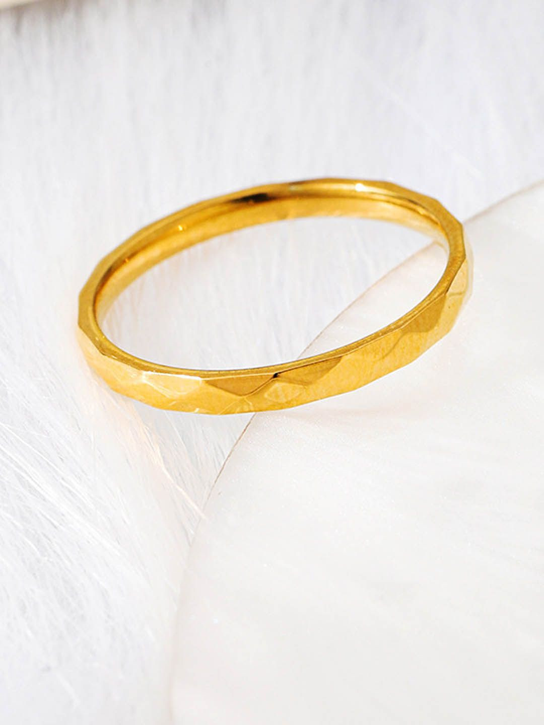 

StyleCast Gold-Toned Gold-Plated Elegant Finger Ring
