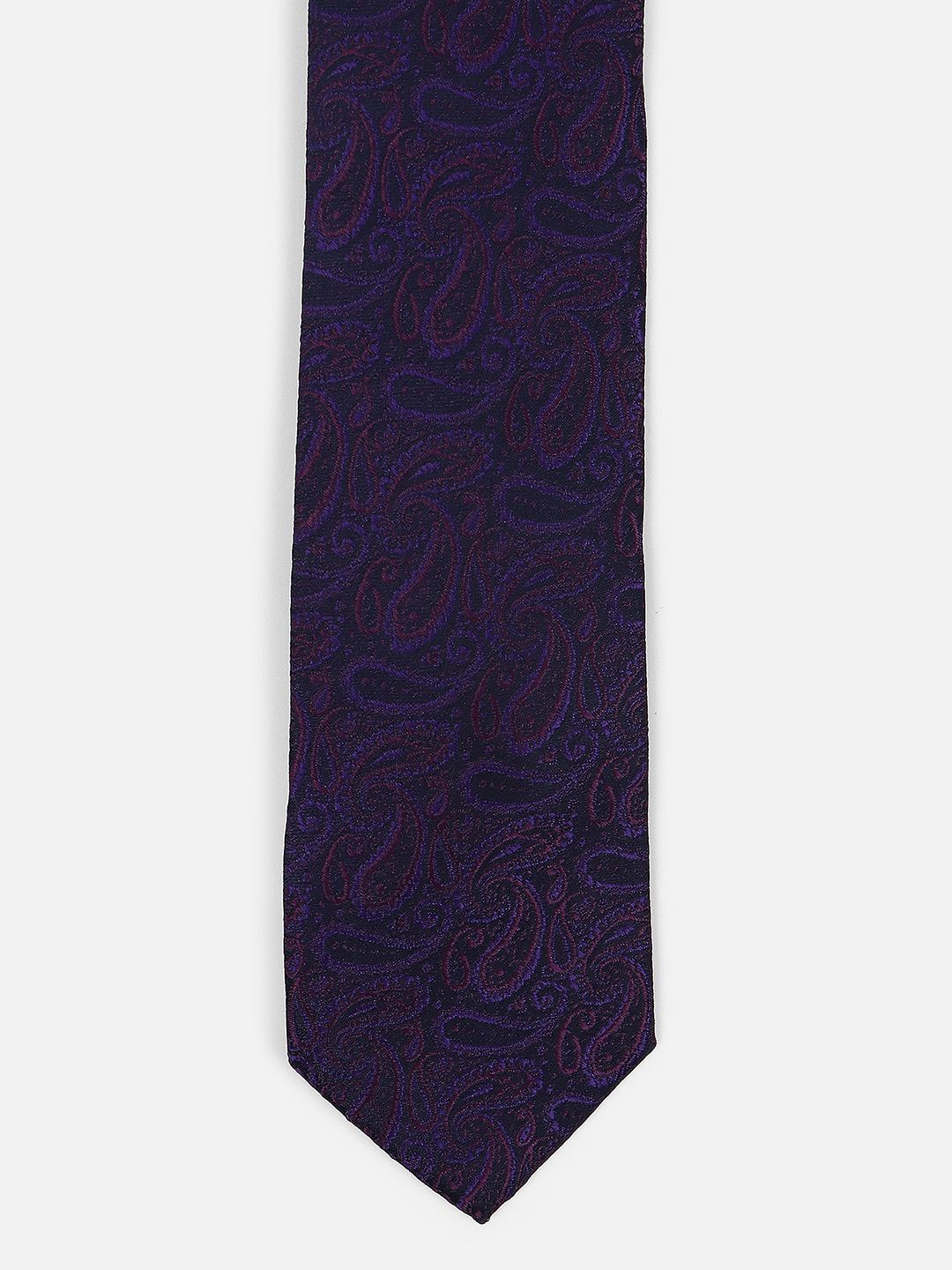 

Van Heusen Men Woven Design Broad Tie, Purple