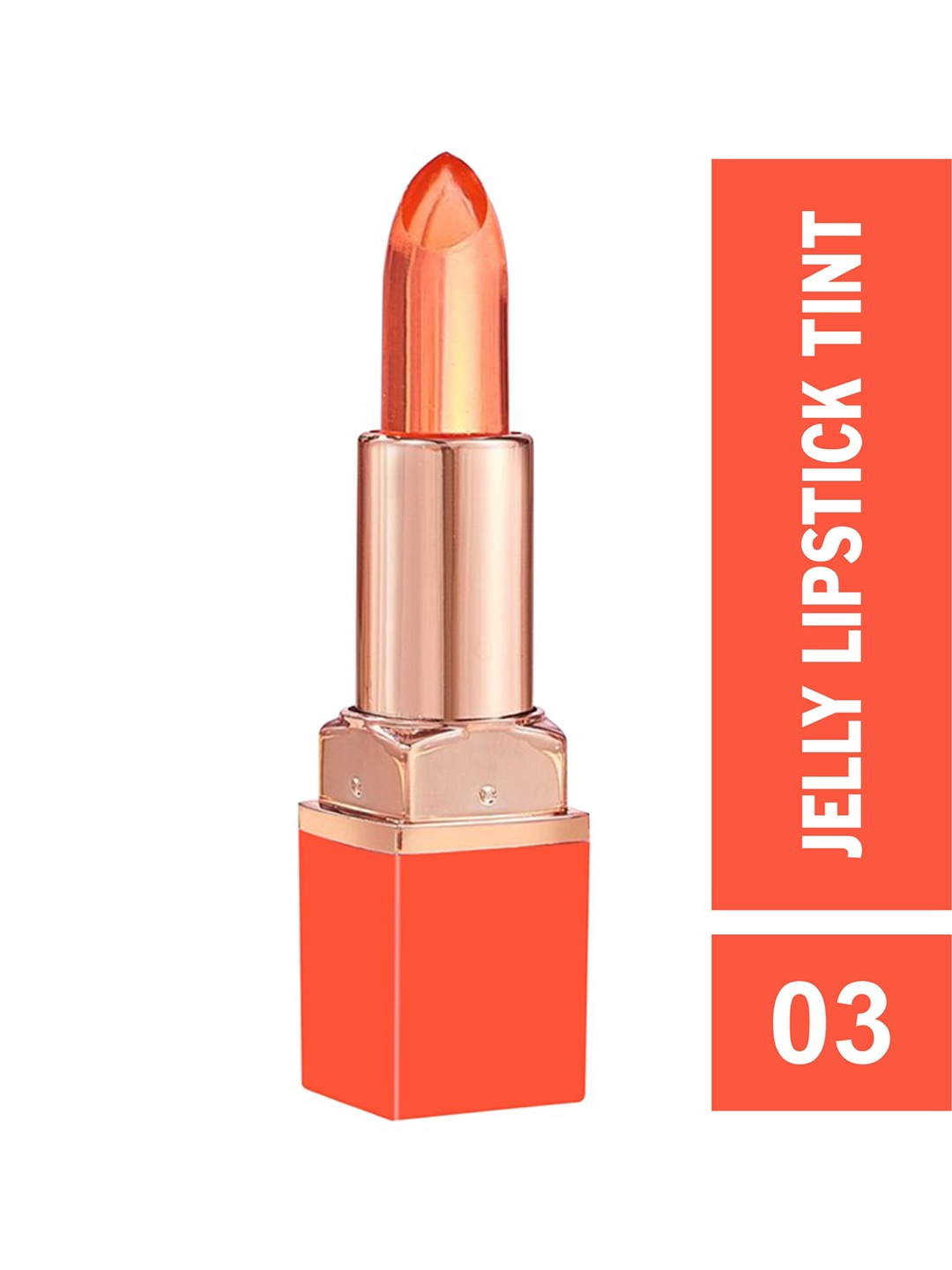 

TEEN TEEN COSMETICS Long-Lasting Gel & Jelly Formulation Lipstick - 3.5 g - Orange - 03