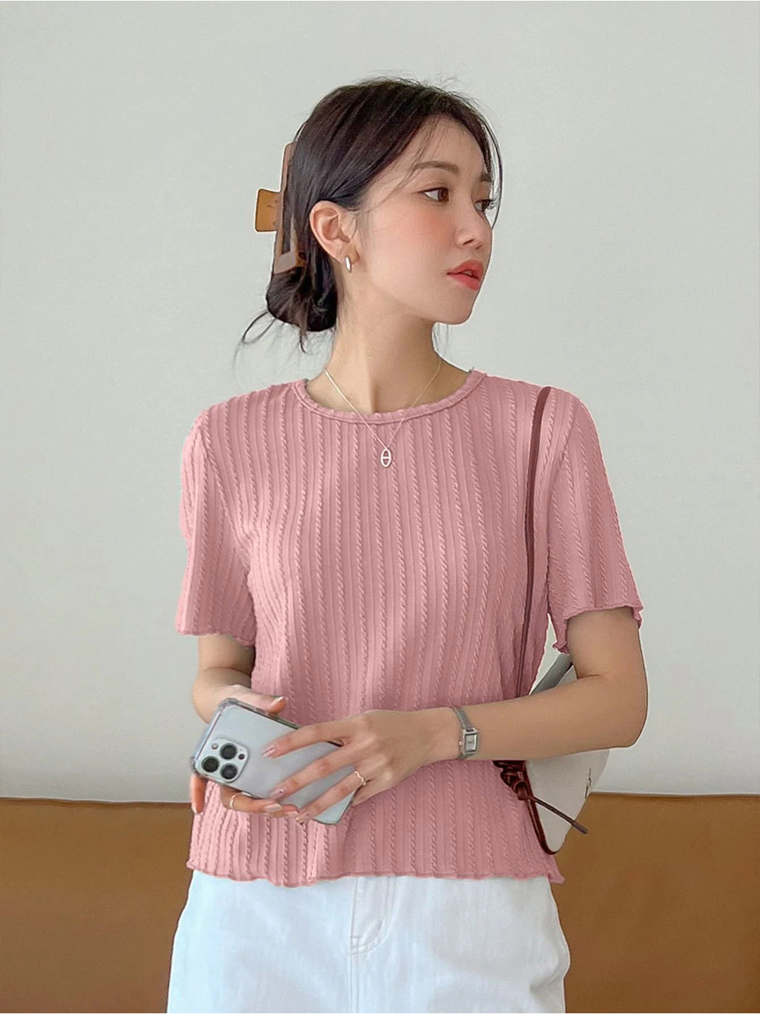 

Mast & Harbour Top, Pink