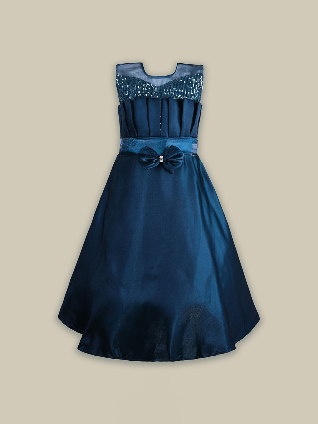 

Wish Karo Girls Fit & Flare Maxi Dress, Blue