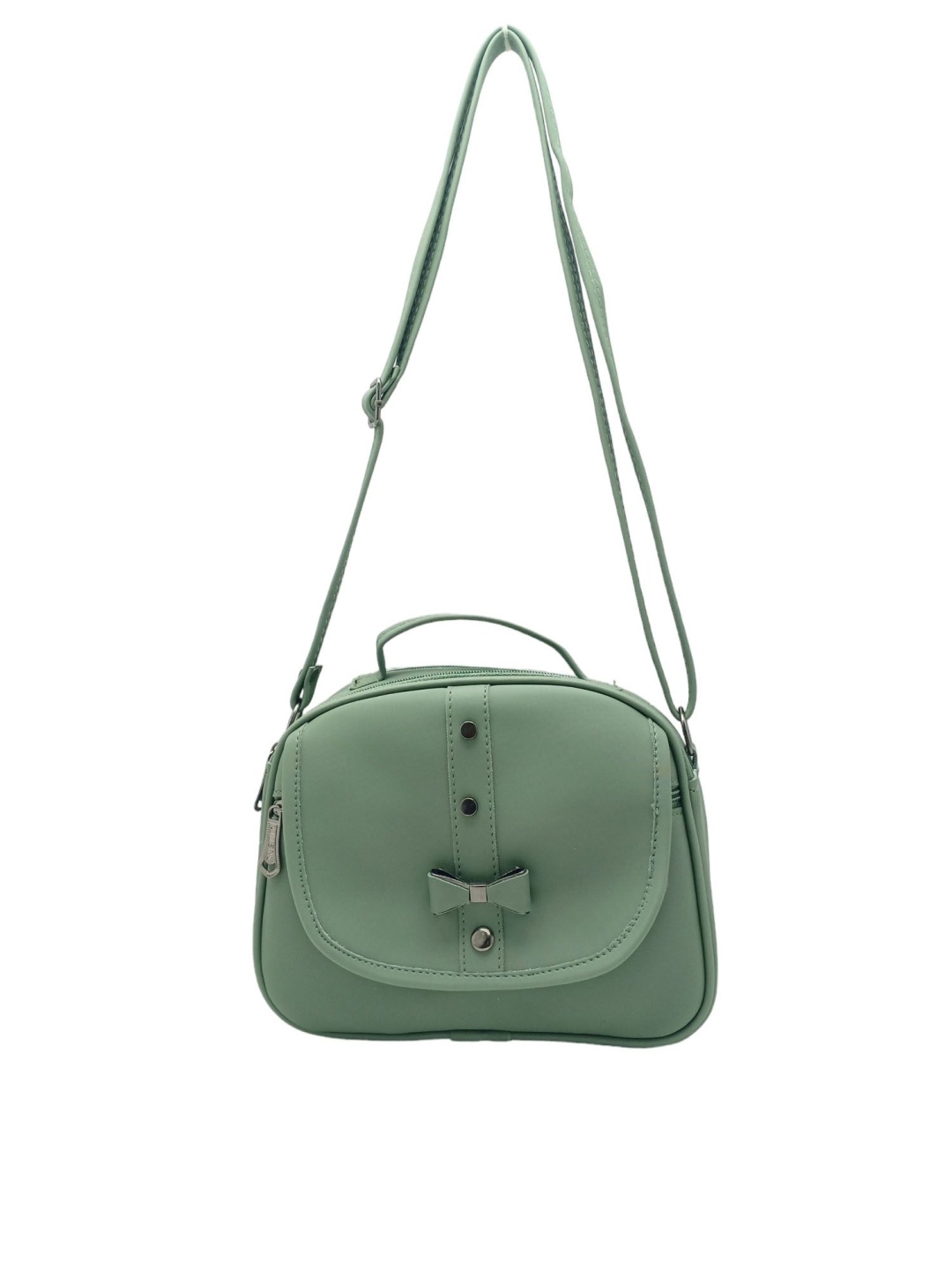 

Esmoda Women Solid Shopper Shoulder Bag, Green