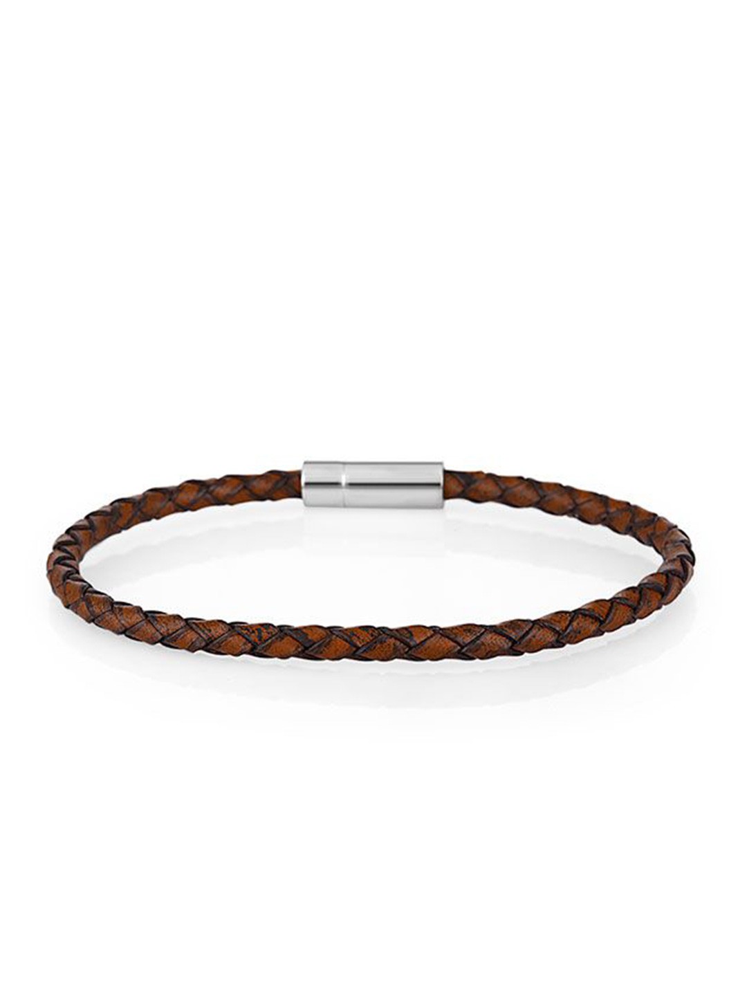 

SANTA BARBARA POLO & RACQUET CLUB Men Leather Wraparound Bracelet, Red