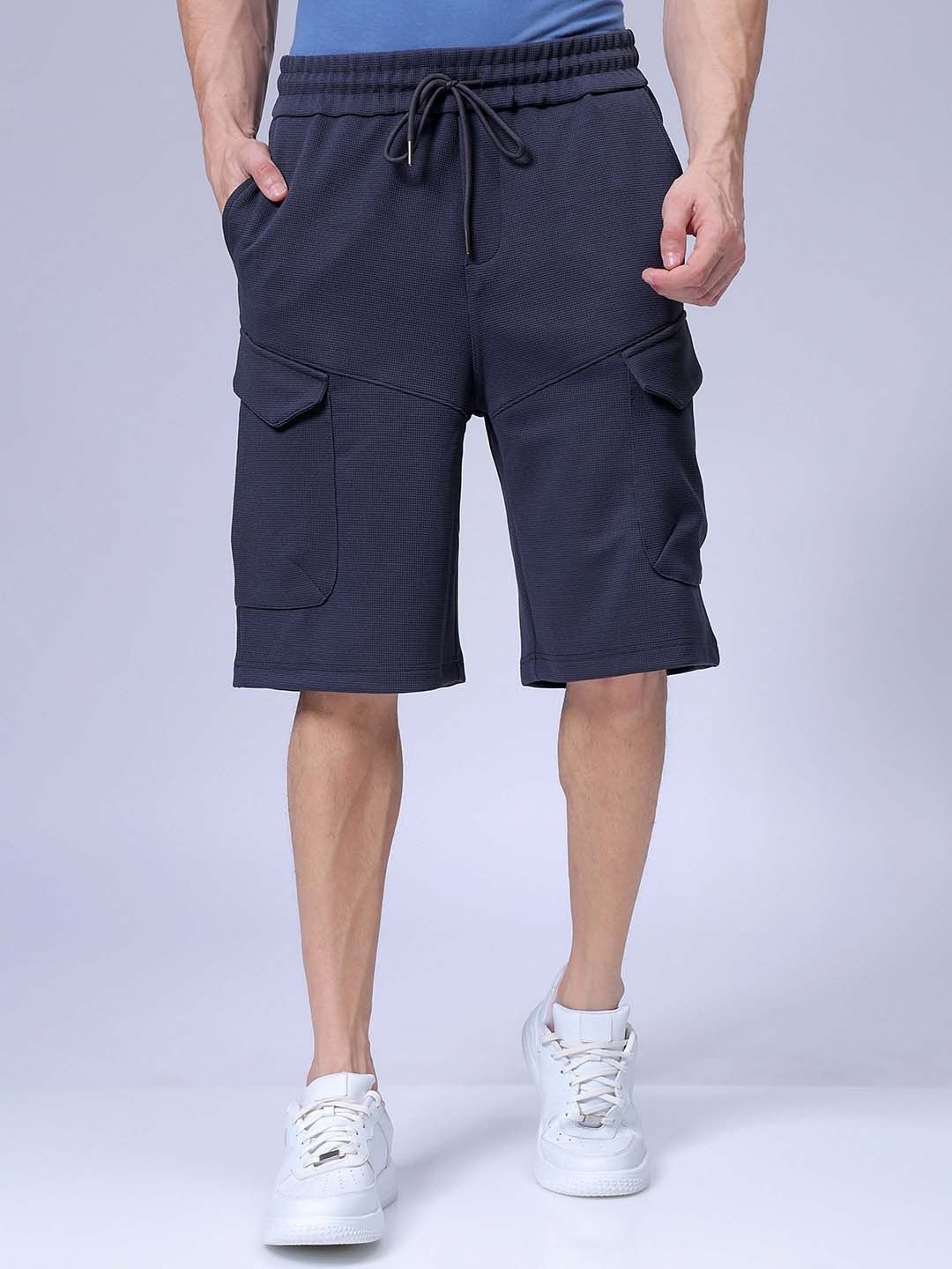 

The Indian Garage Co Men Shorts, Grey