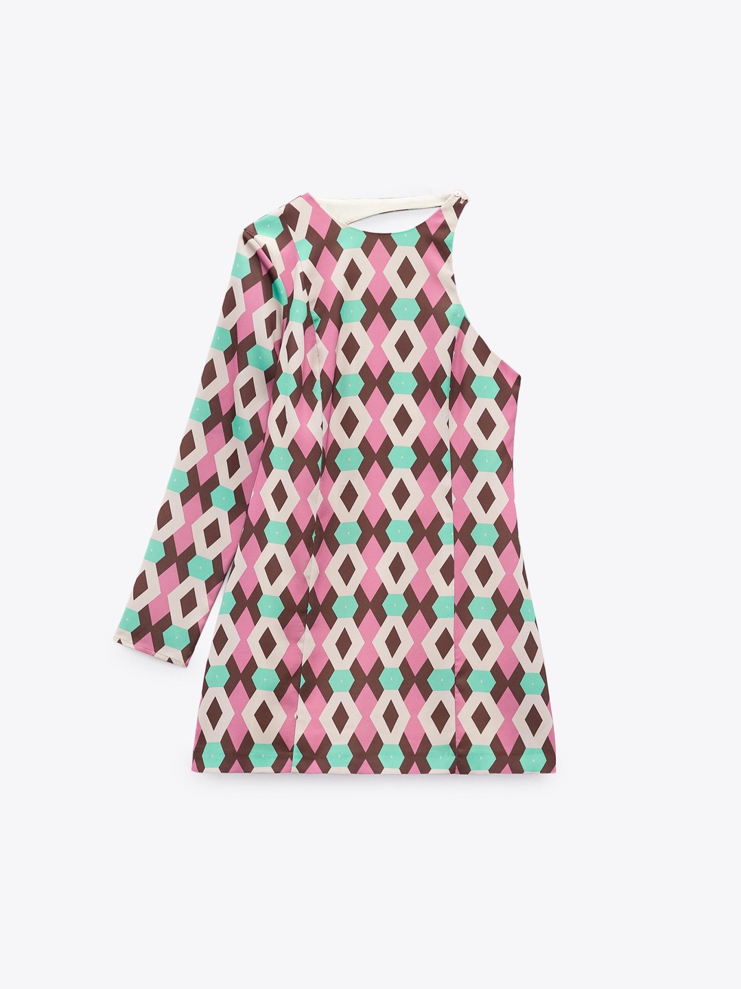 

ZARA Print A-Line Dress, Na