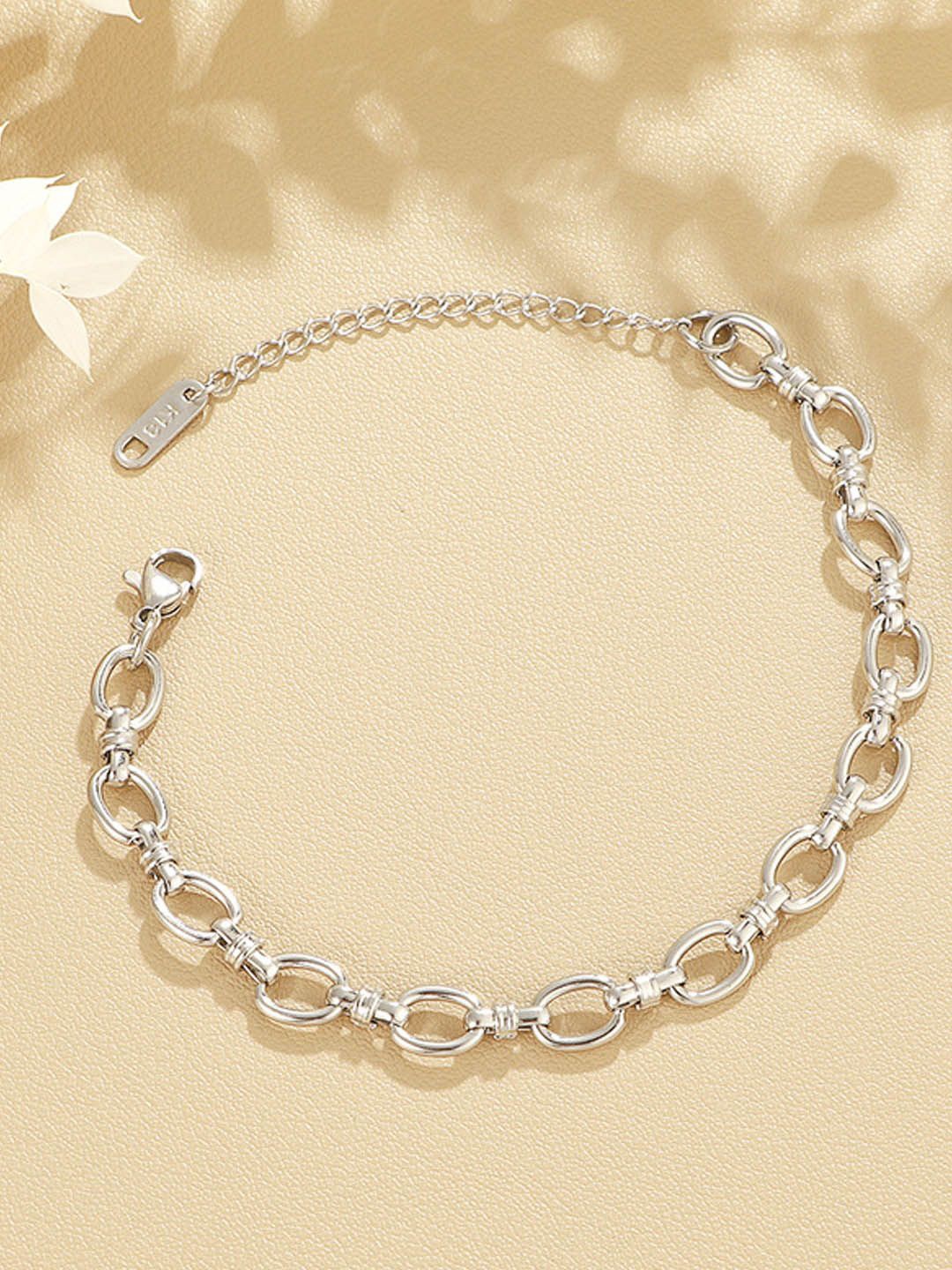 

StyleCast Silver-Toned Elegant Link Bracelet