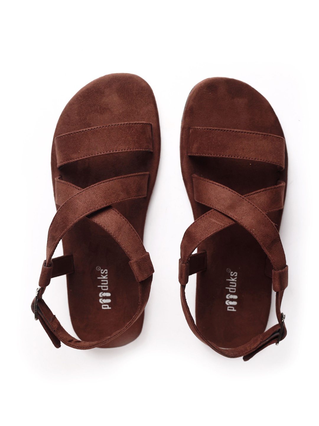 

Paaduks Men Brown Flat Sandals