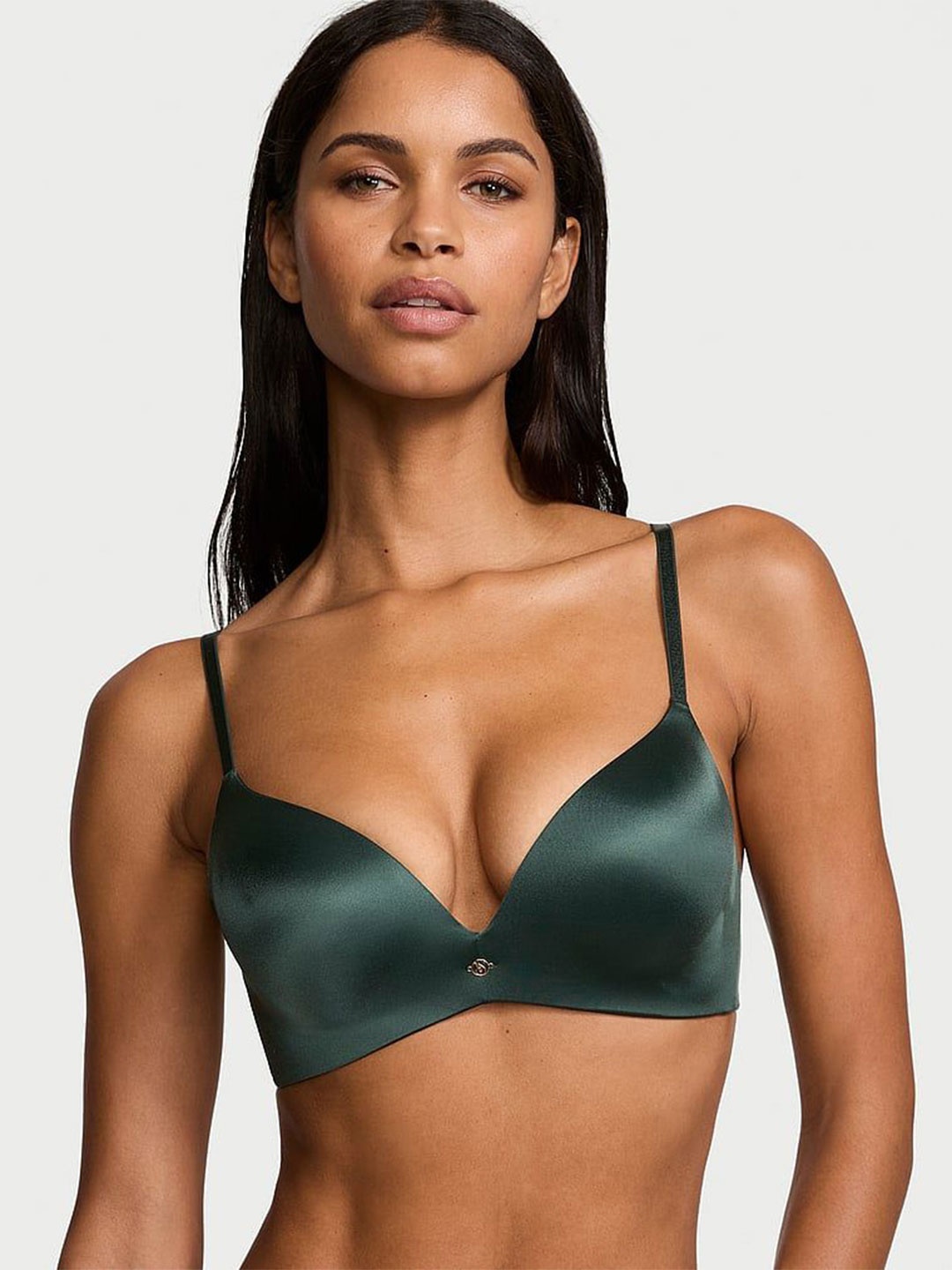 

Victoria's Secret Medium Coverage Lightly Padded Push-Up Bra, Green