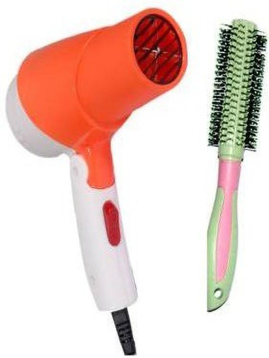 

Lenon Set Of 2 1280 Hair Dryer With Salon Comb, Orange