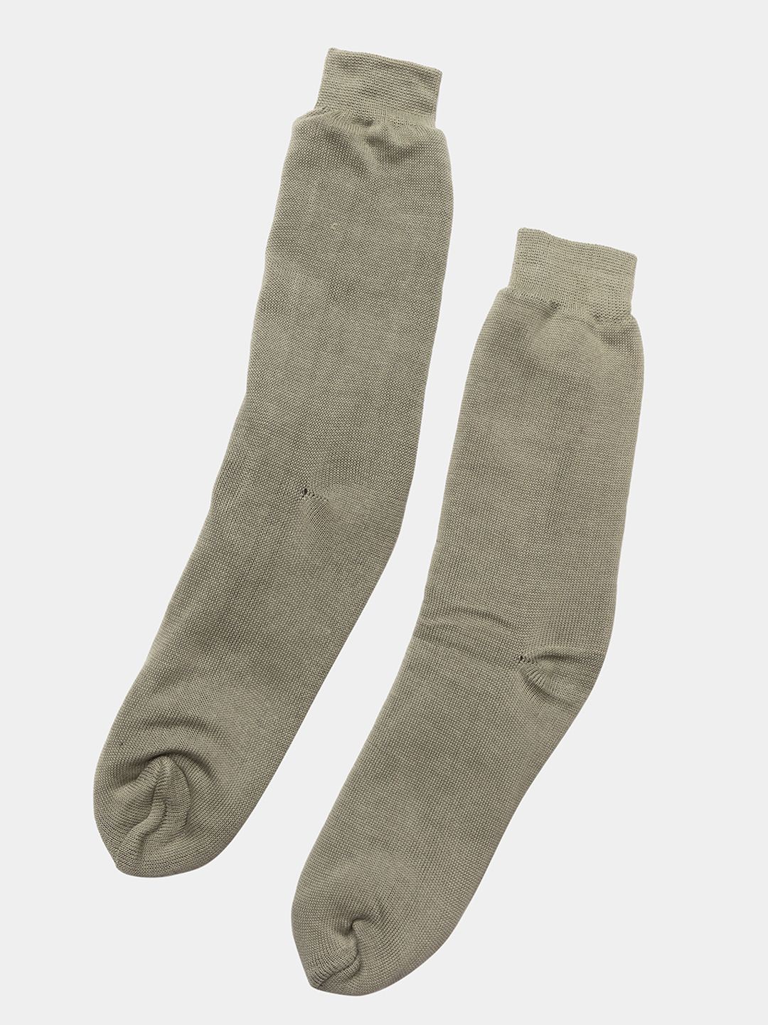 

ARMISTO Unisex Pack of 4 Calf Length Fleece Quilted Socks, Olive