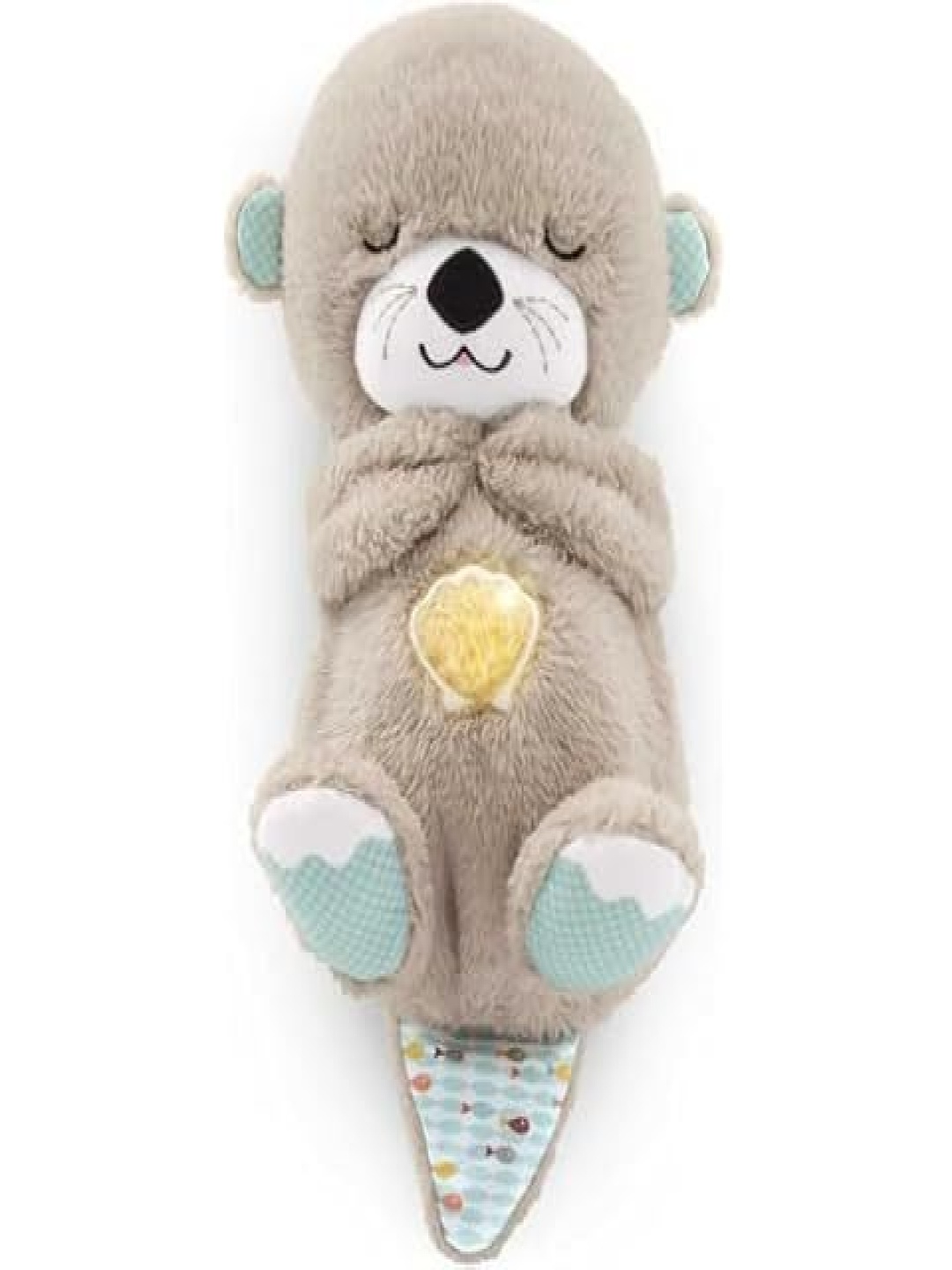 

AN TEDDY Kids Glowing Lights Music Rhythmic Soft Toy, Grey