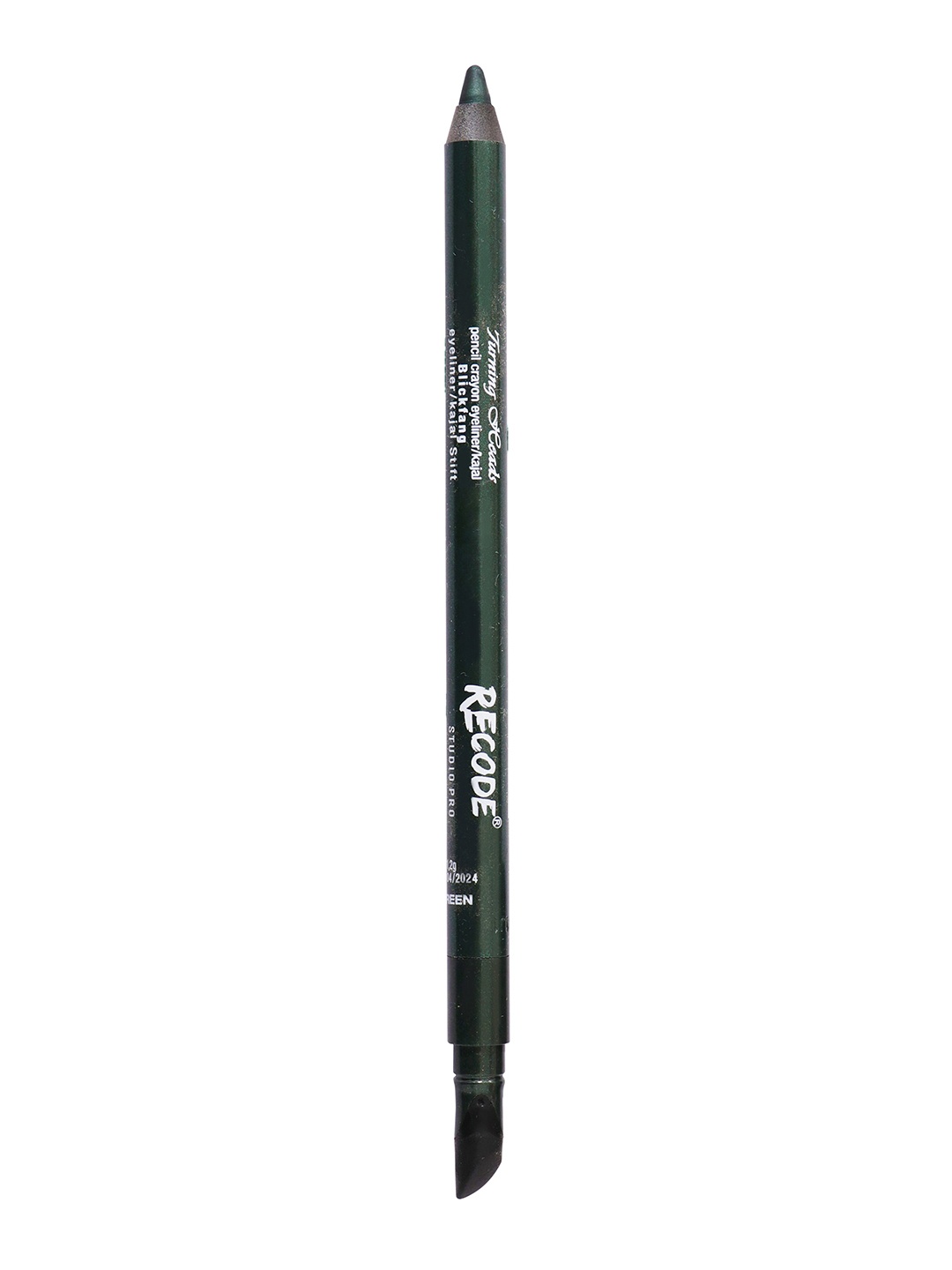 

Recode Studio Pro Turning Heads Crayon Gel Eyeliner Cum Kajal Pencil 1.20 g-Evergreen 05, Green