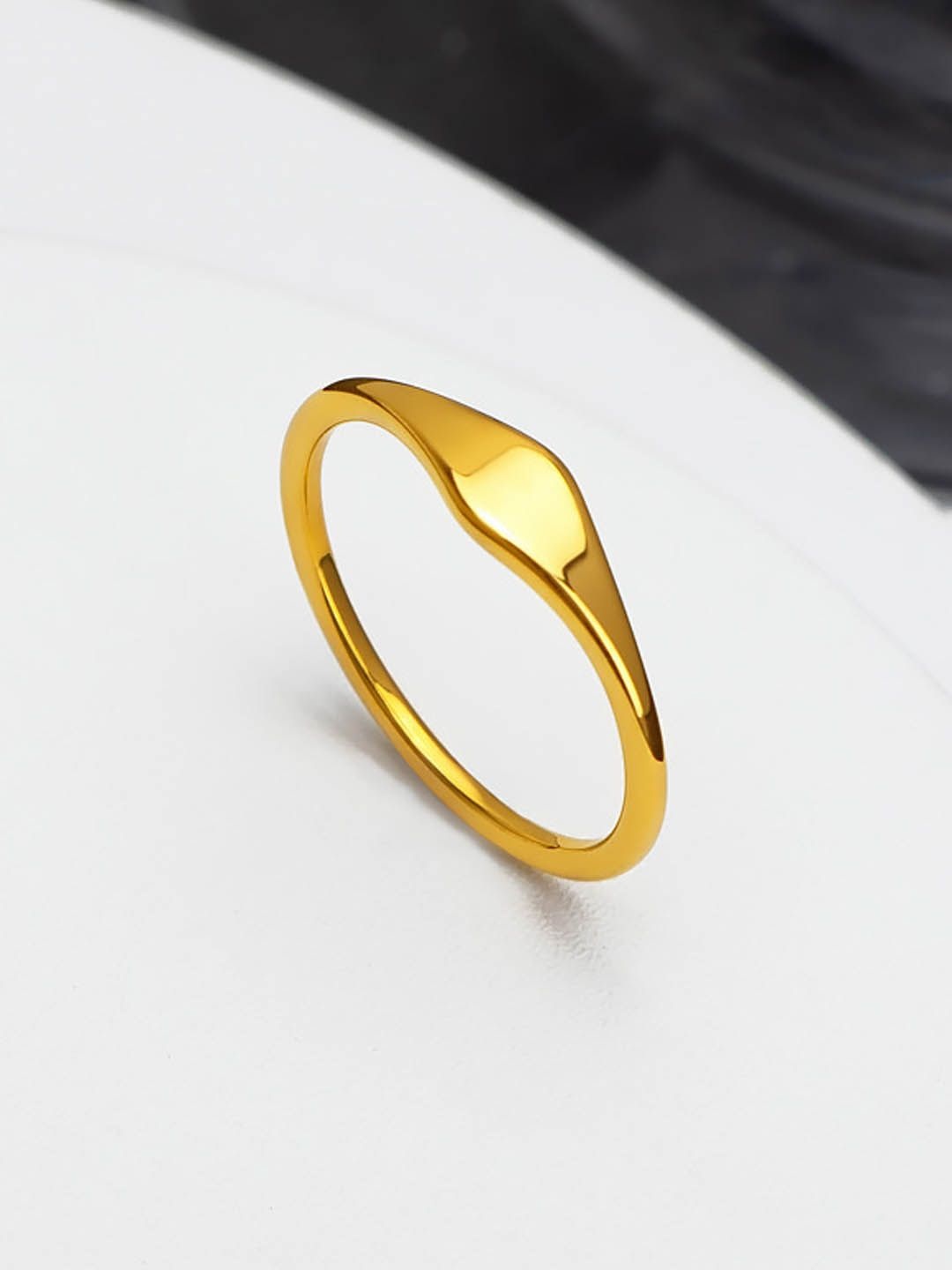 

StyleCast Gold-Toned Elegant Adjustable Finger Ring