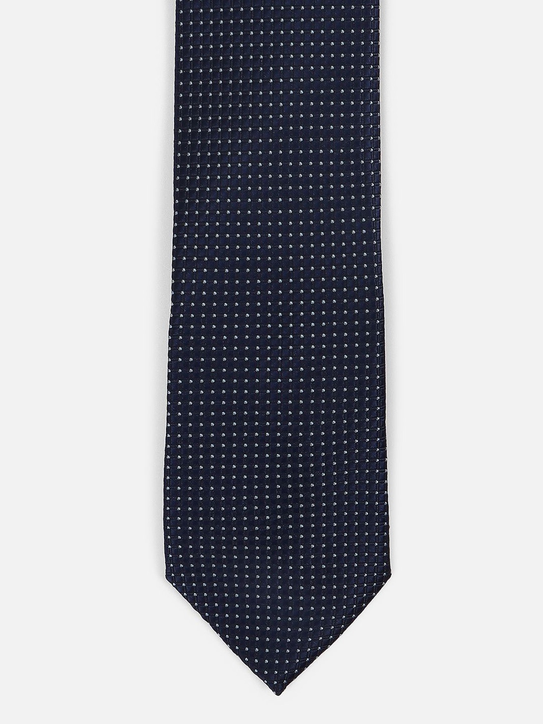 

Van Heusen Men Printed Skinny Tie, Navy blue