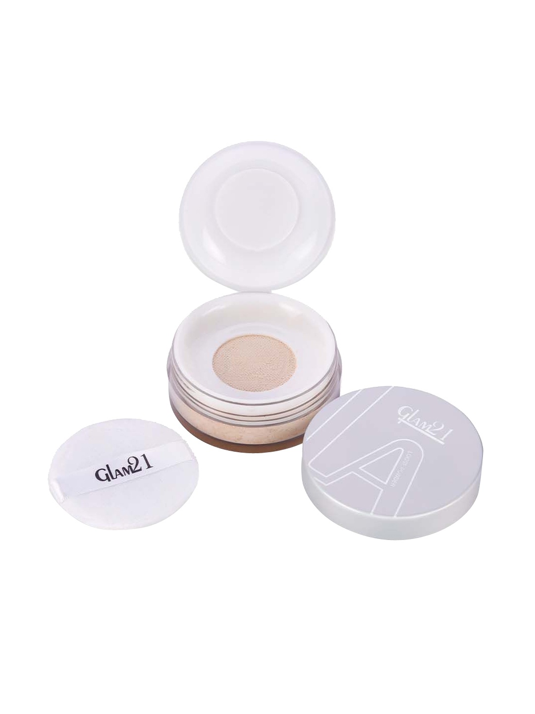 

GLAM21 Flawless Finish Loose Compact Powder-8 g Shade-01 Light, White