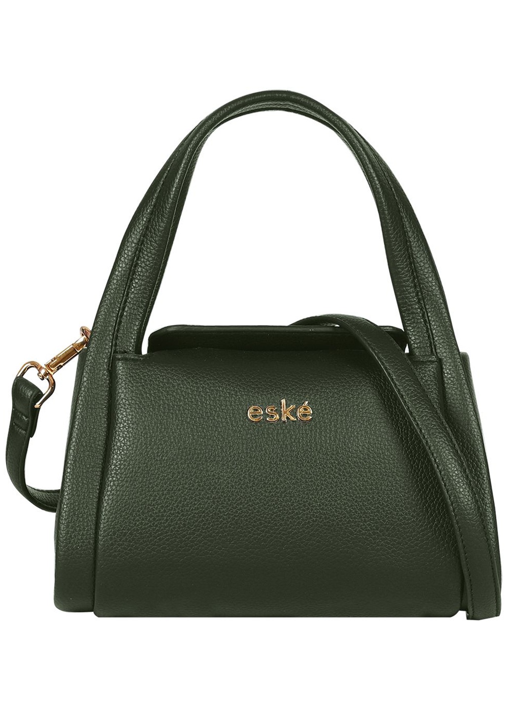 

Eske Women Textured Handheld Bag, Green