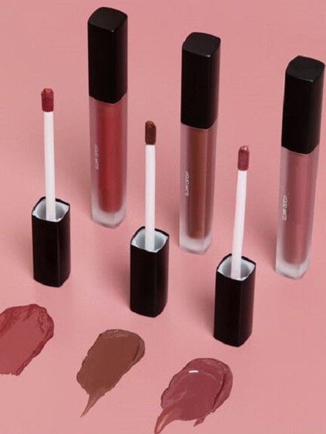 

CIVAKI Set Of 3 Liquid Matte Lipstick- 6 ml Each- Deep Maroon- Bright Red- Blushing Nude