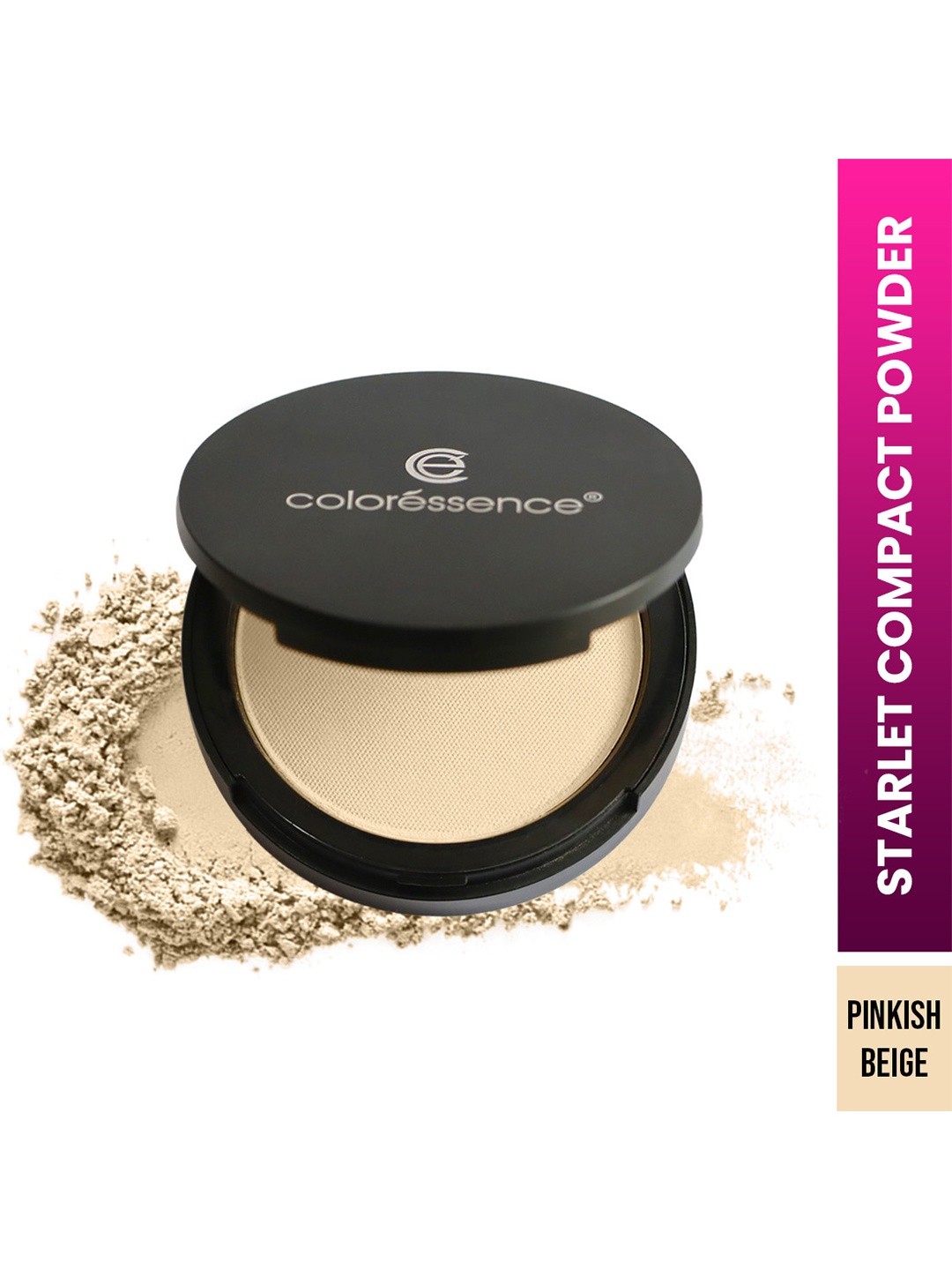 

Coloressence Compact Powder - 10gm - Pinkish Beige, Pink