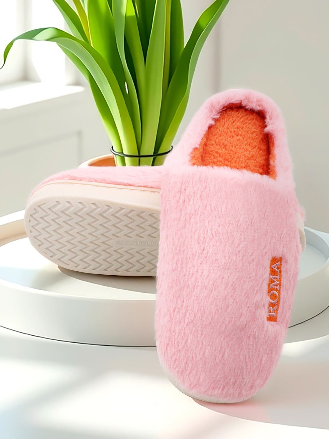 

JENNA Women Room Slippers, Pink