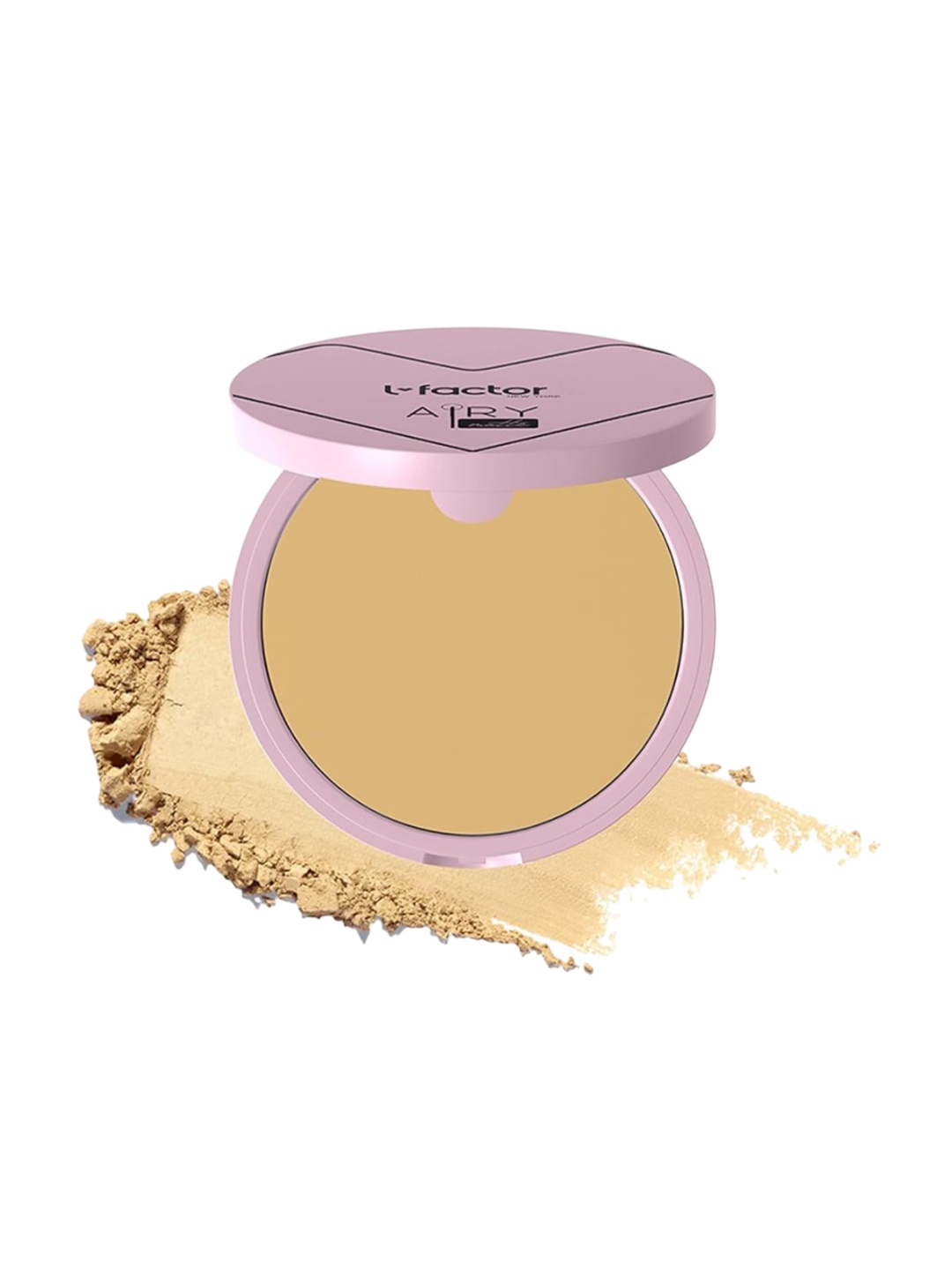 

L Factor Cosmetics Airy Matte Compact Powder - 9 g - Golden Sand, Beige