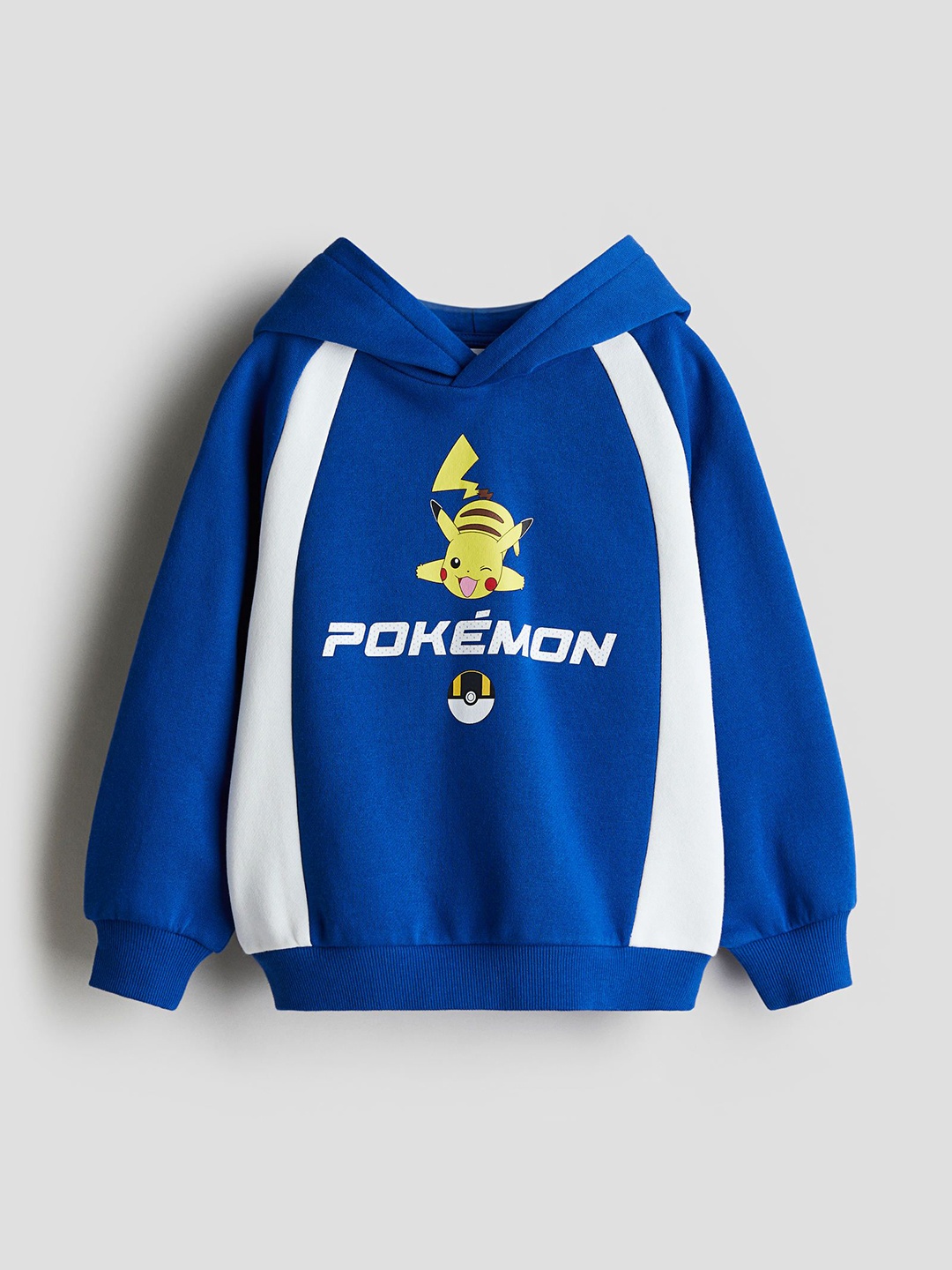 

H&M Boys Printed Hoodie, Blue