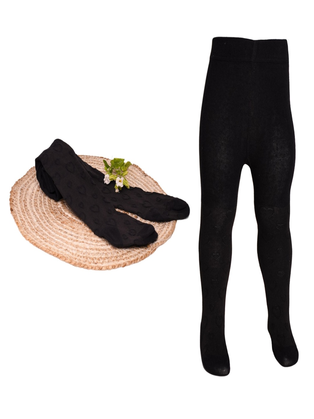 

The Little Lookers Girl Cotton Stockings, Black