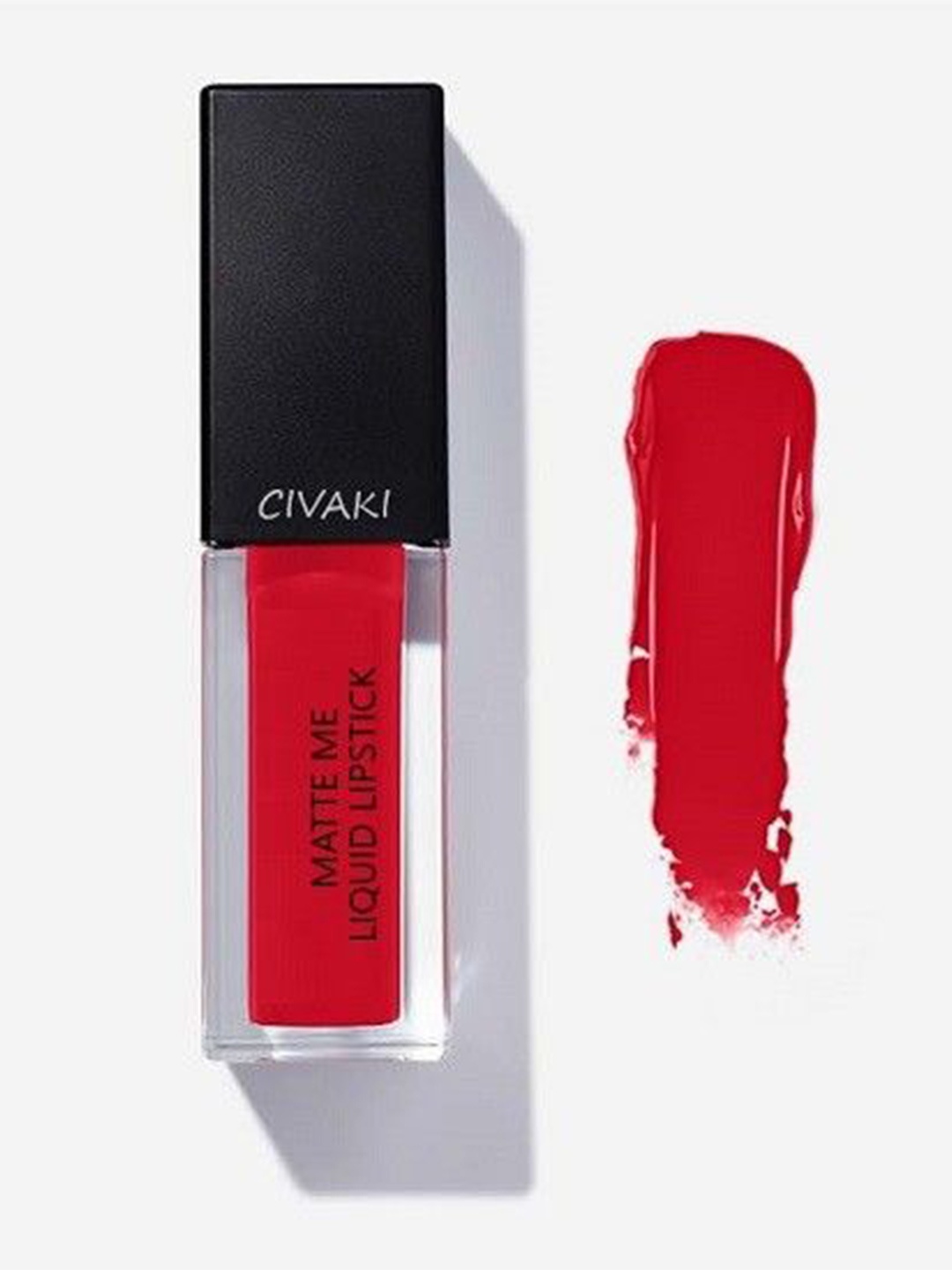 

CIVAKI Matte Me Liquid Lipstick- 6 ml- Red