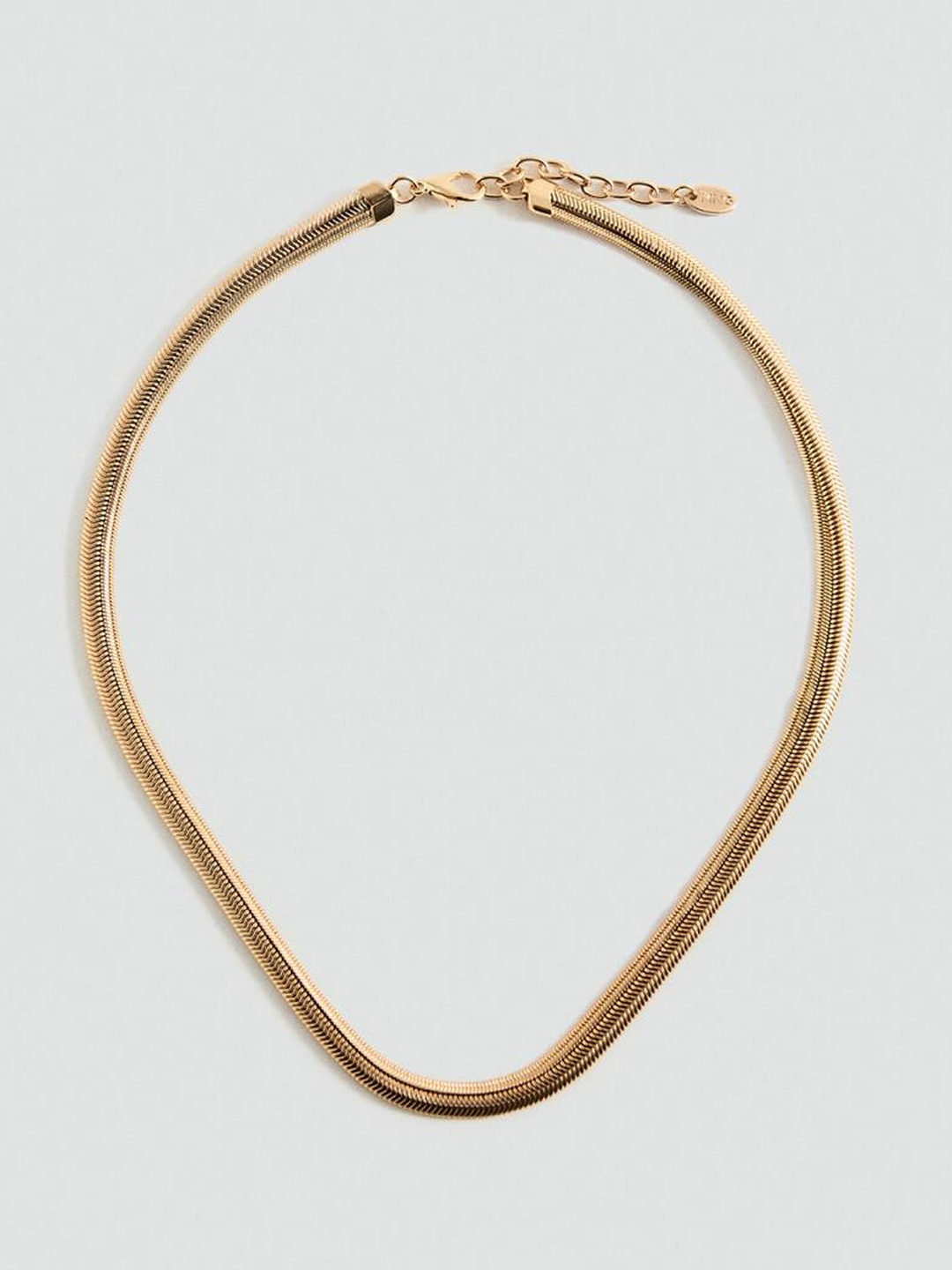 

MANGO Minimal Double Necklace, Gold