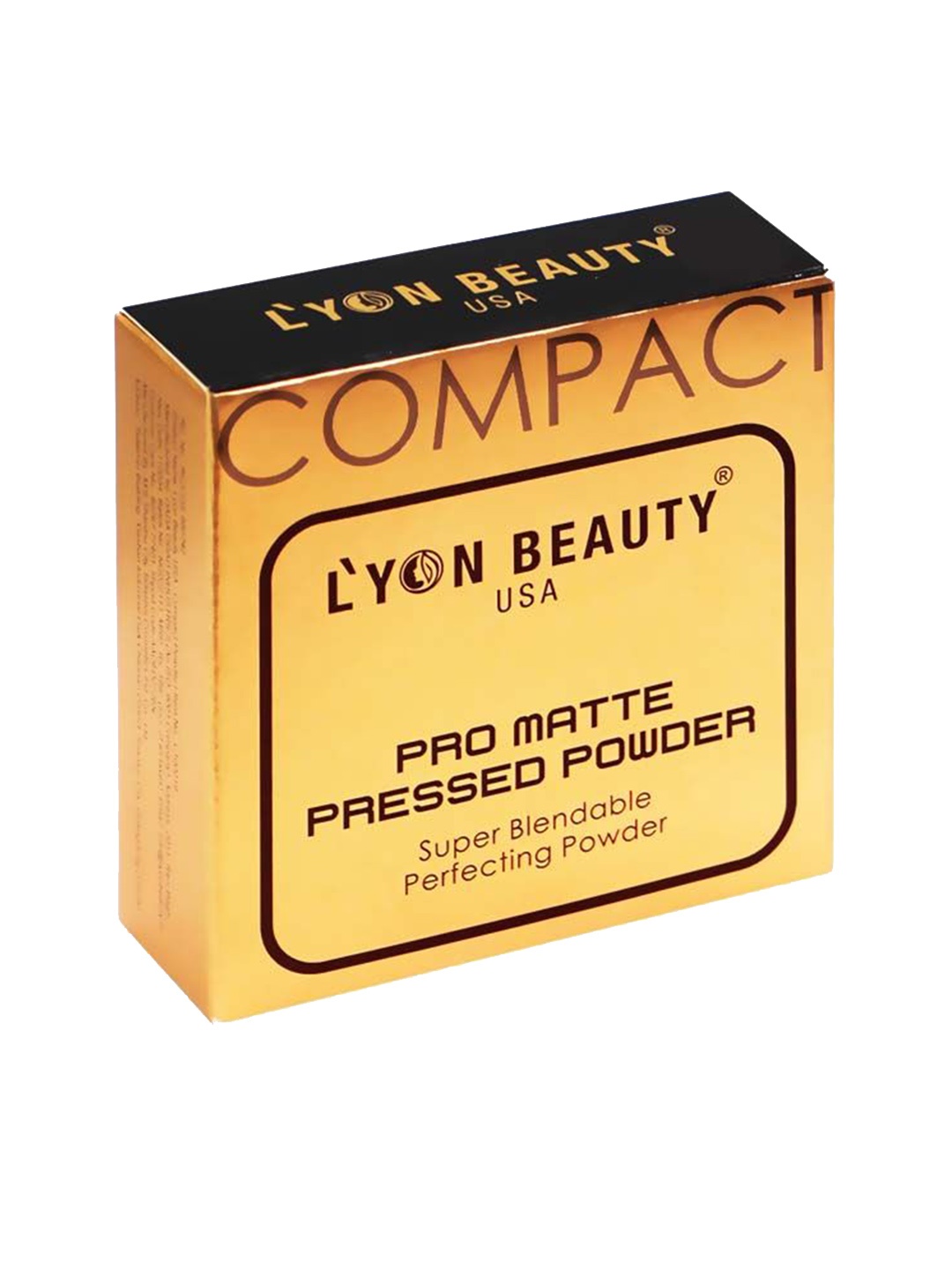 

Lyon Beauty USA Pro Matte Pressed Compact Powder- 30 g - Pearl Ivory - 01, Off white