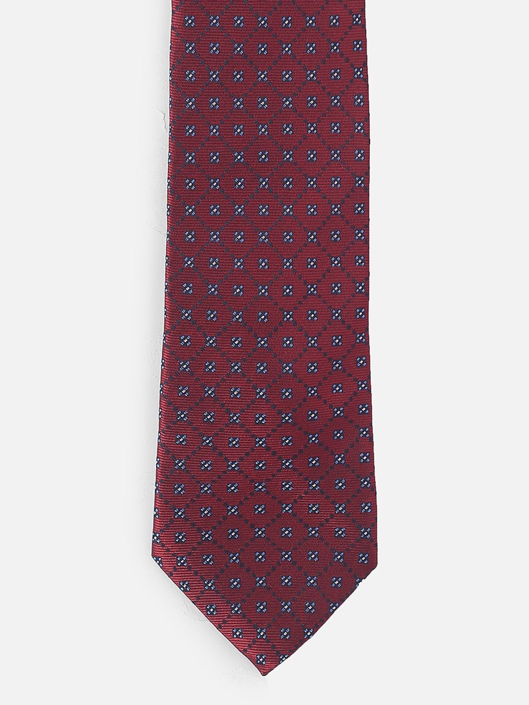 

Van Heusen Men Woven Design Broad Tie, Maroon