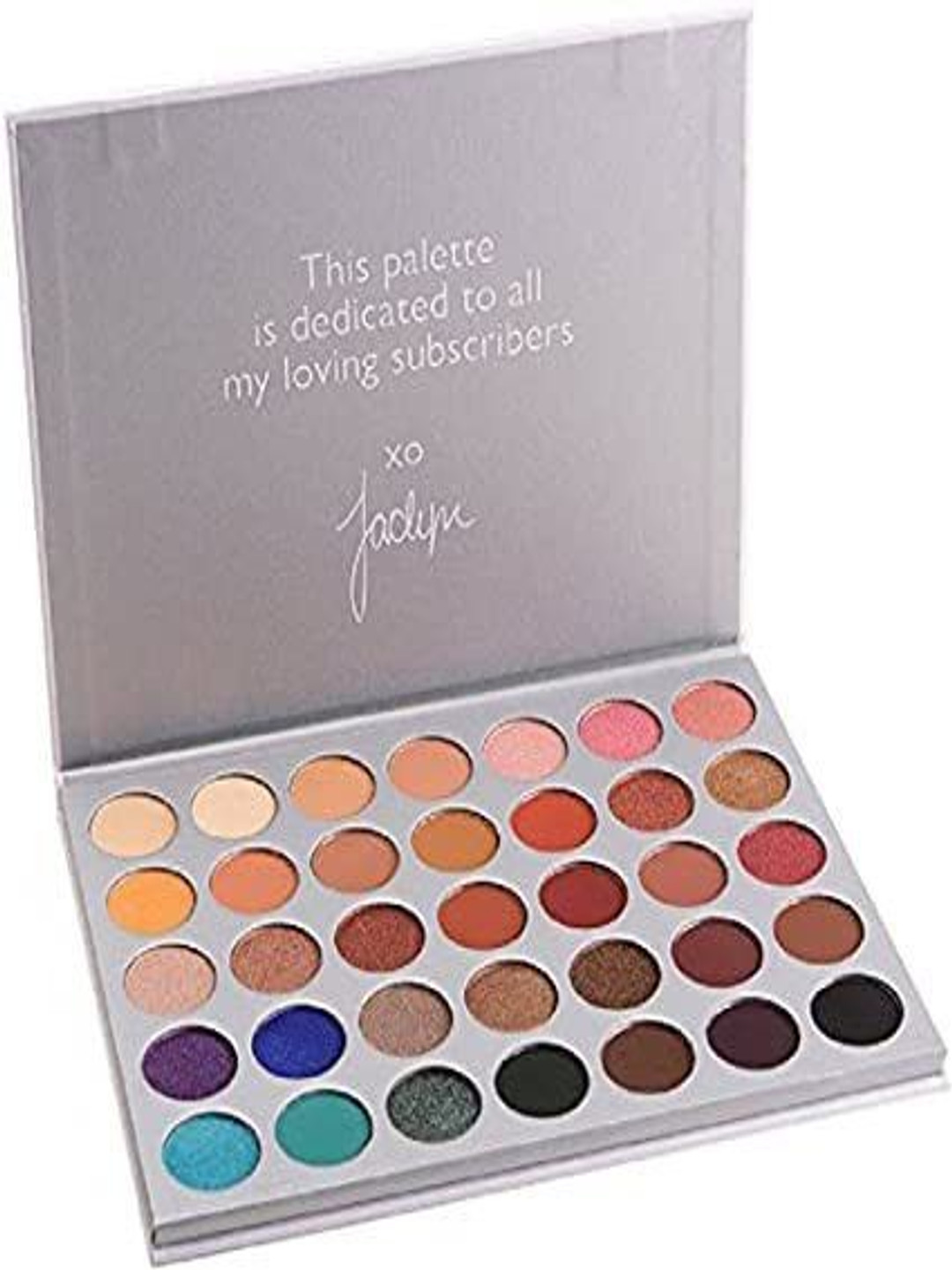 

Lenon Set Of 2 35 Colors Eyeshadow & 10- Brush Set, Multi
