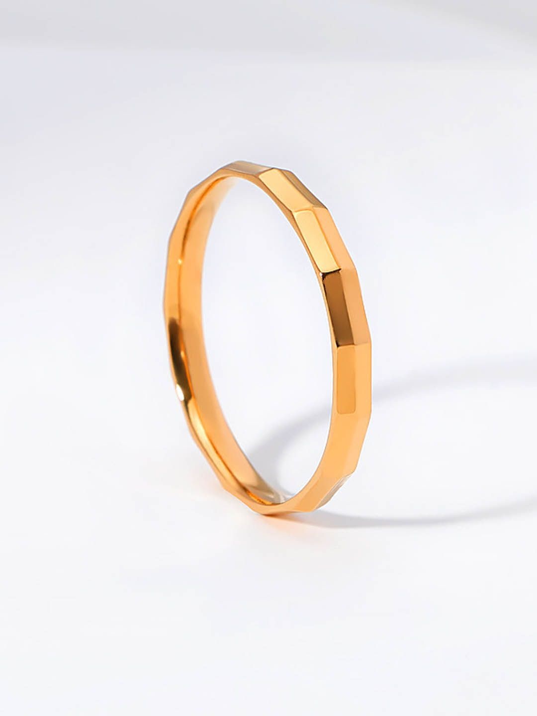 

StyleCast Elegant Gold-Toned Adjustable Finger Ring