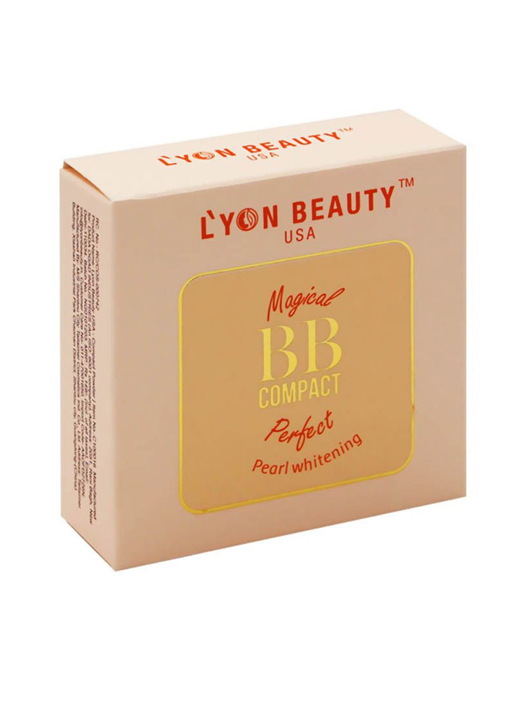 

Lyon Beauty USA Magical BB Compact Perfect Pearl Whitening - 30 g - Pearl Ivory - 01, Off white