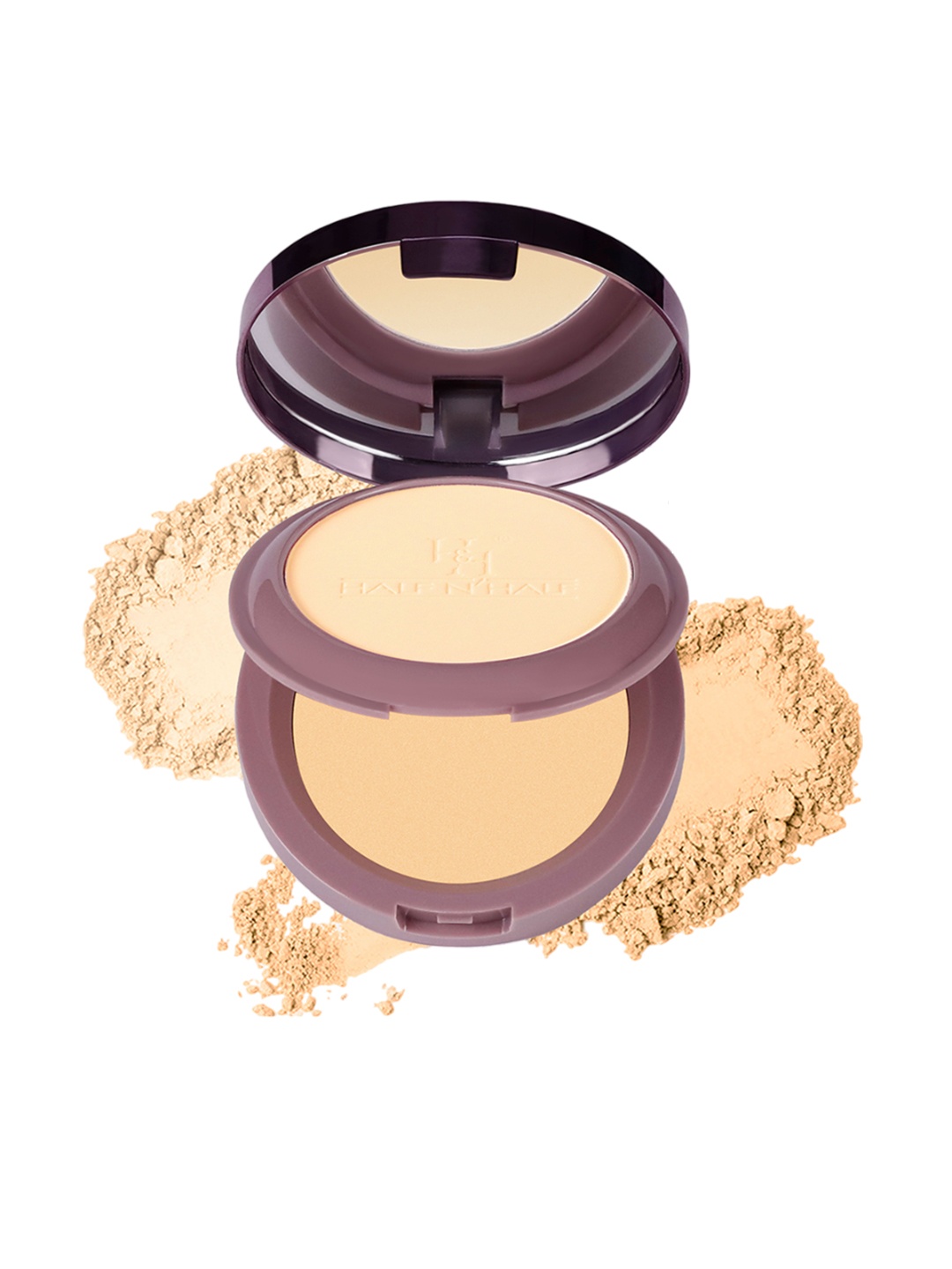 

Half N Half Base It Right Seamless Cover Compact Powder SPF 15 - Nude Beige