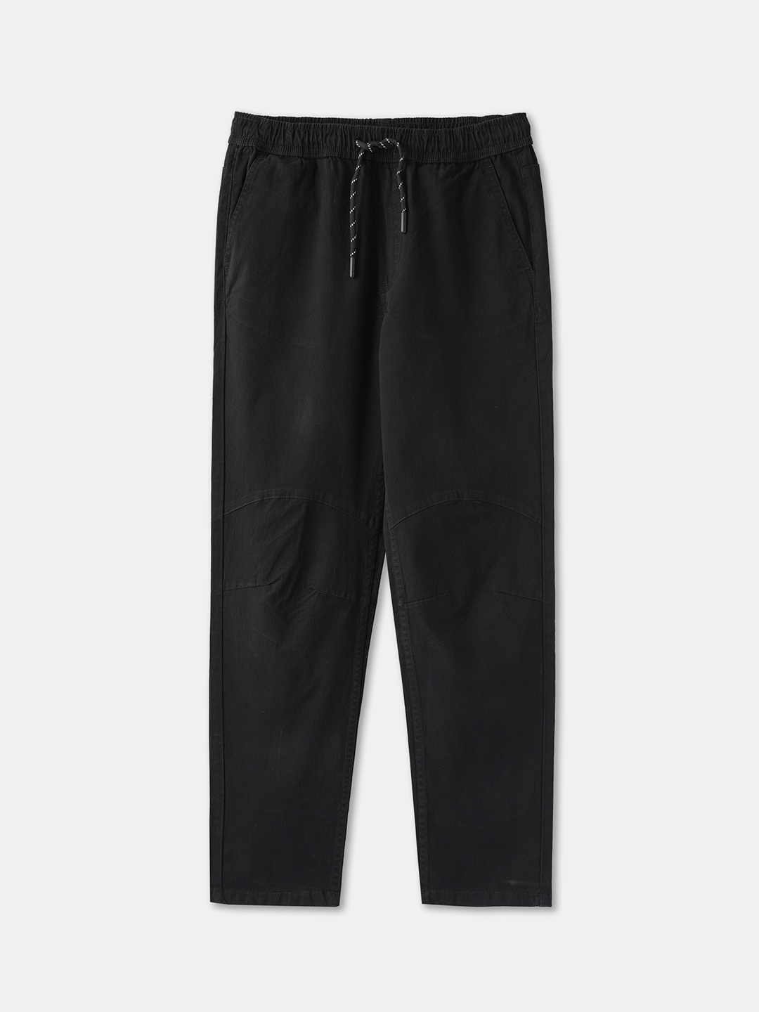 

R&B Boys Mid-Rise Trousers, Black