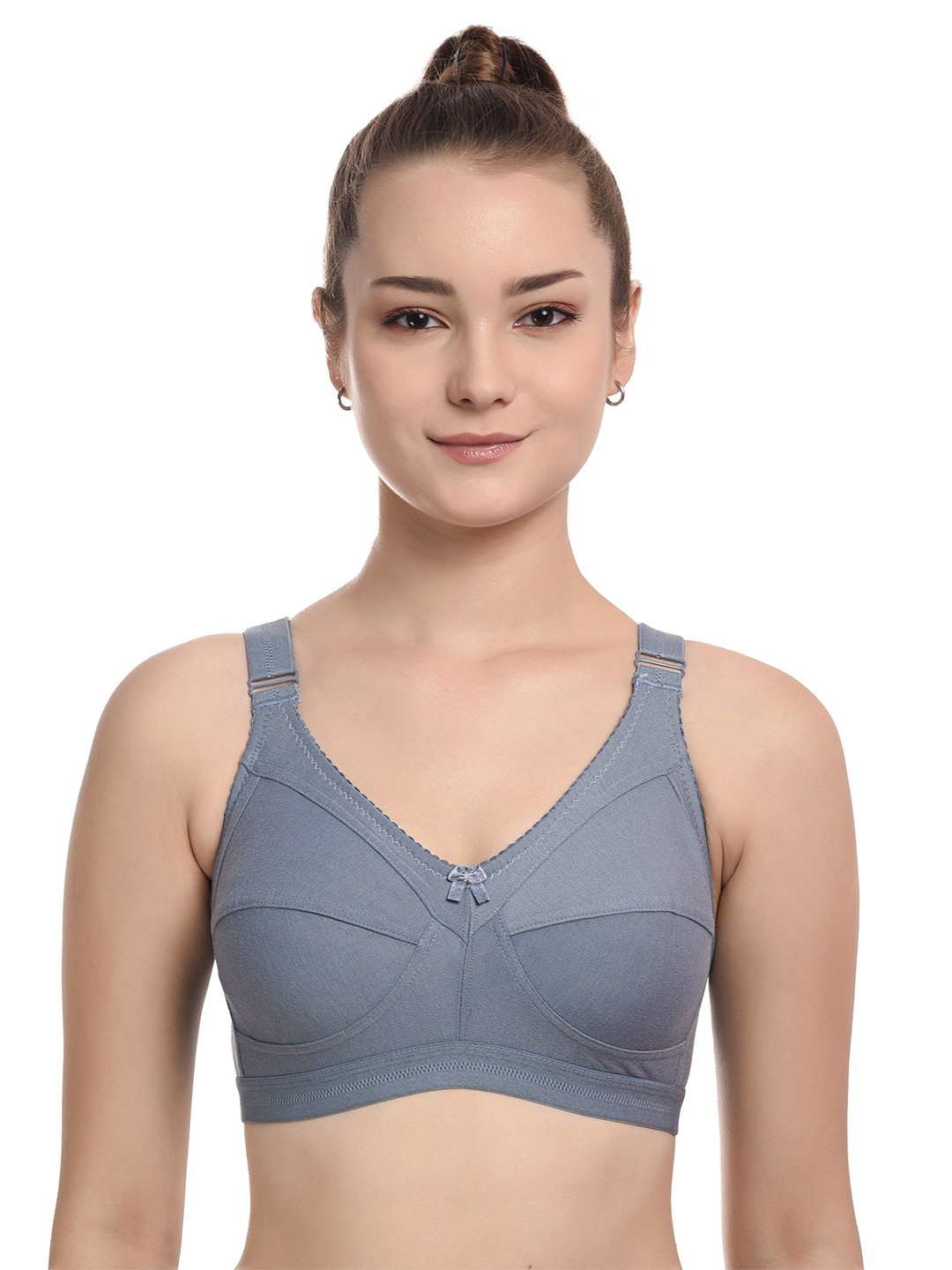 

new blue eyes Full Coverage Minimizer Bra, Grey