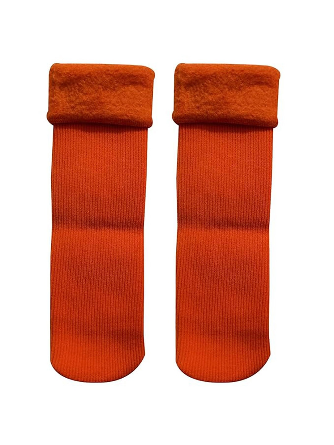 

BAESD Unisex Fleece Socks Set, Orange