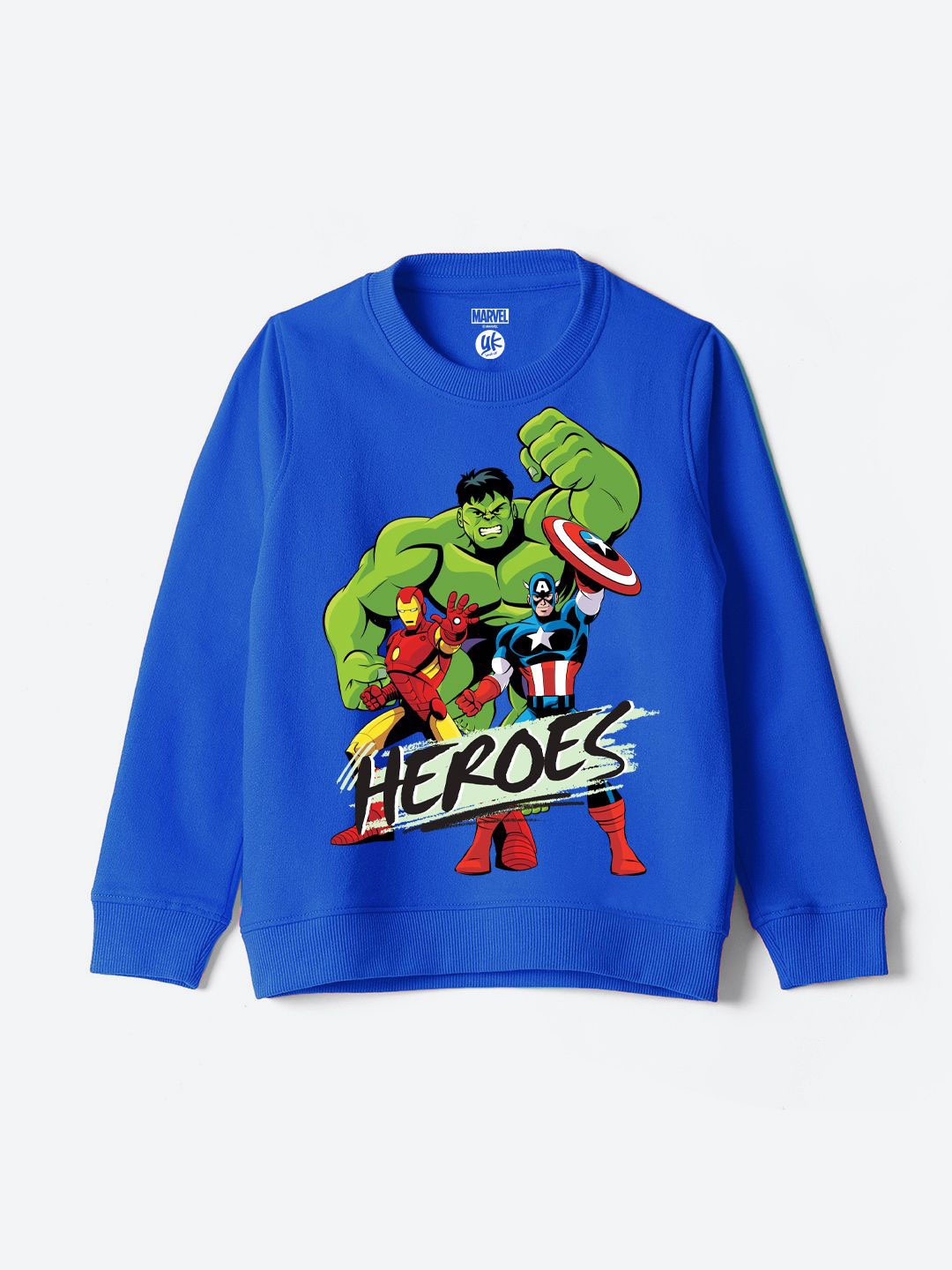 

YK Marvel Boys Avengers Printed Sweatshirt, Blue