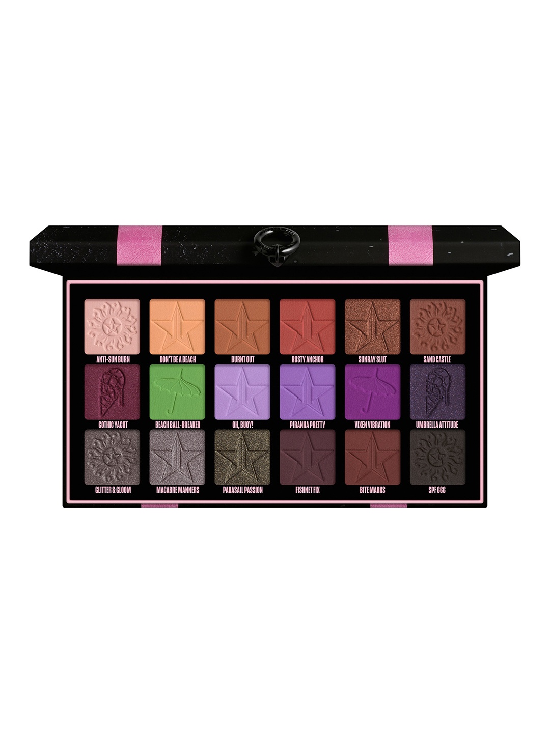 

Jeffree Star Cosmetics Gothic Beach Eyeshadow Palette 27g, Multi