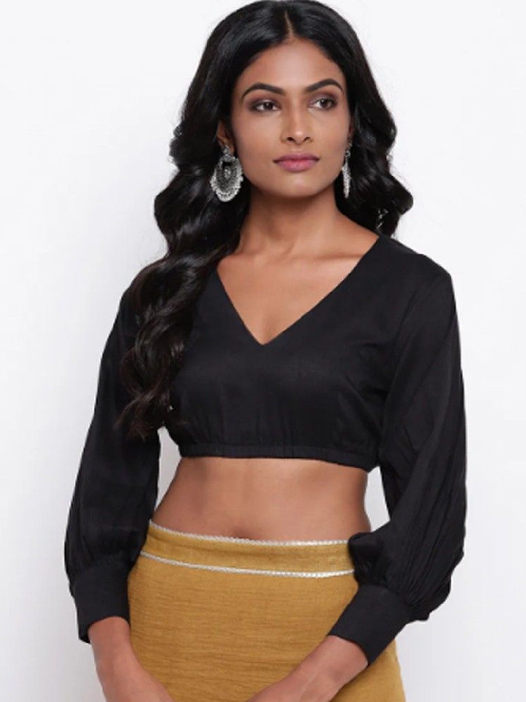 

CULPI Women Crop Top, Black