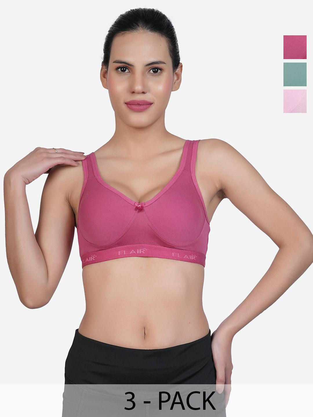 

SHYAM SONS FLAIR Bra Full Coverage, Pink
