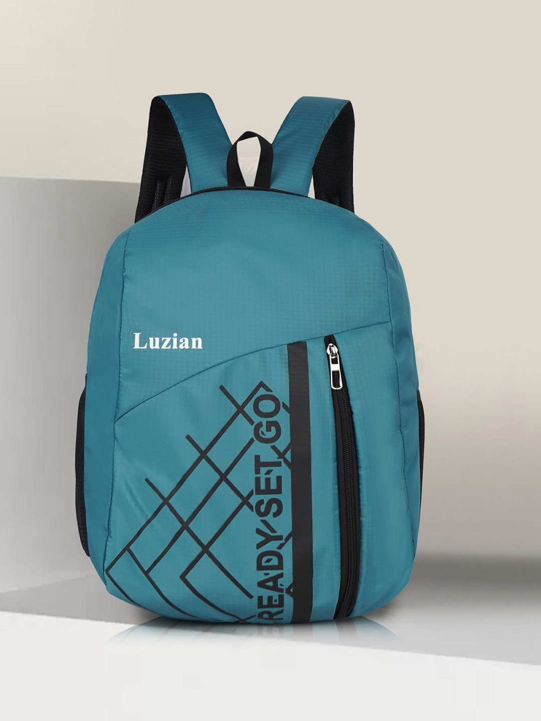 

Luzian Men Graphic Backpack, Blue