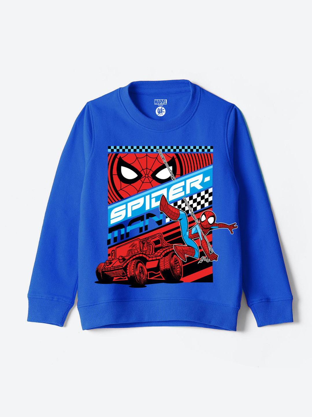 

YK Marvel Boys Printed Sweatshirt, Blue