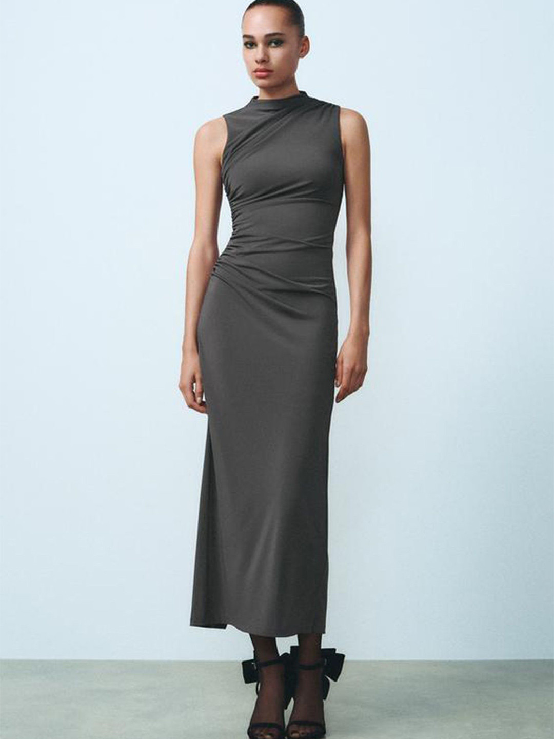 

LULU & SKY Maxi Dress, Khaki